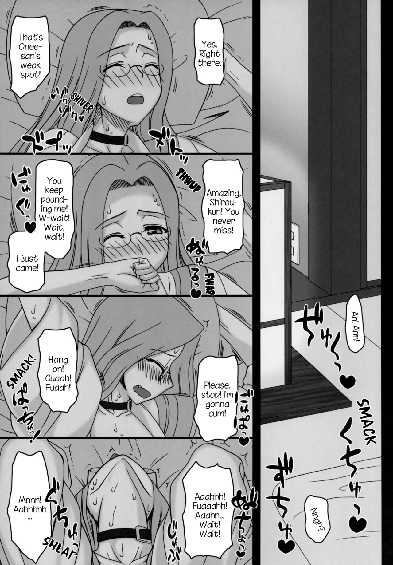 (C88) [Gachinko Shobou (Kobanya Koban)] Rider-san ni Yobai wo Onegai Saremashita. (Zenpen) | Rider-san Invited Me Over at Night (Part 1) (Fate/stay night) [English] [EHCOVE] page 20 featuring rider fate stay night parody - sole female sole male hentai manga - read online free