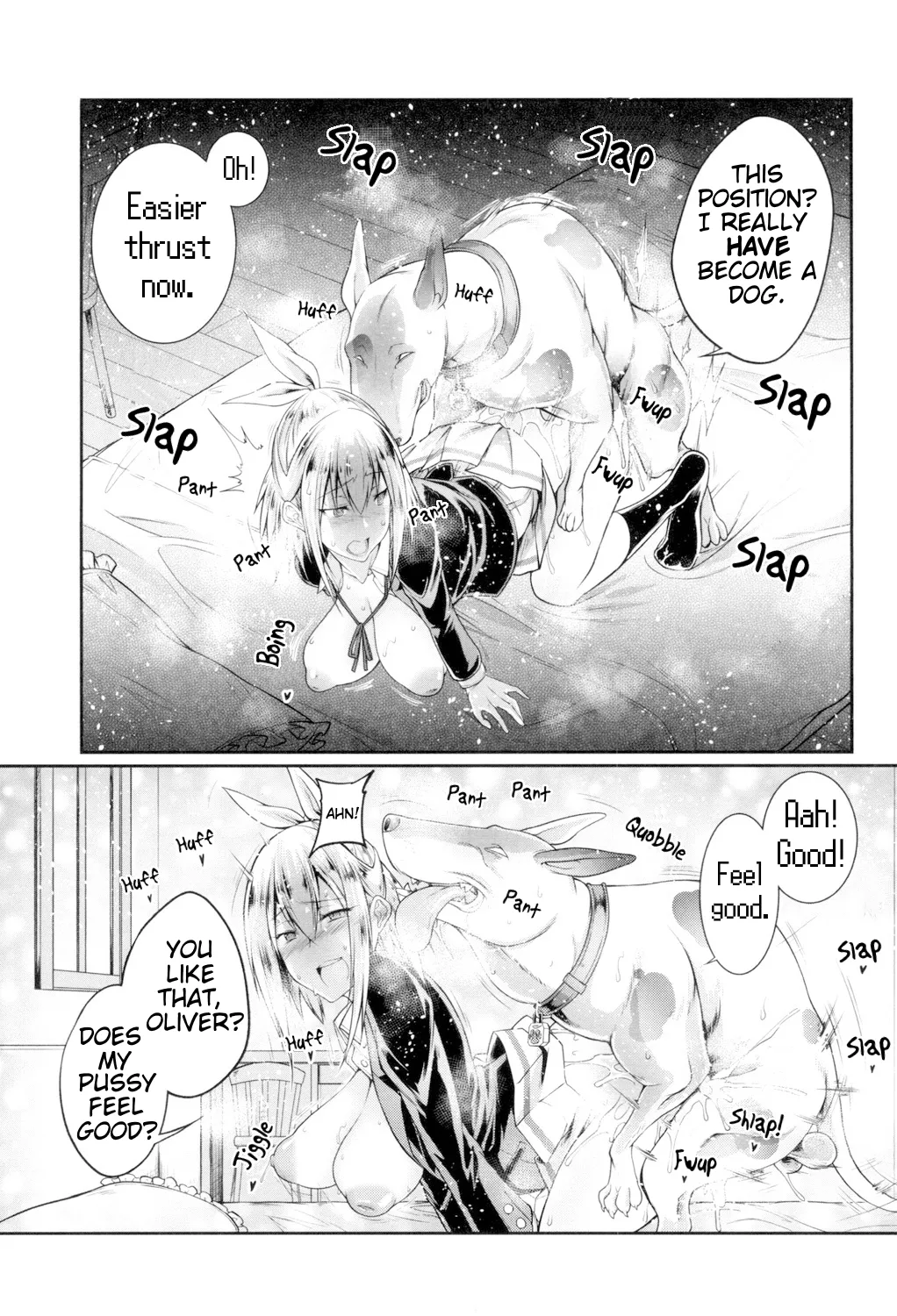 Kimochi ga Shiritai Honki! Honne! Inulingual! | I Want to Know How He Feels. His True Feelings! His True Wishes! Dog Lingual! page 16 - big breasts schoolgirl uniform hentai manga - read online free