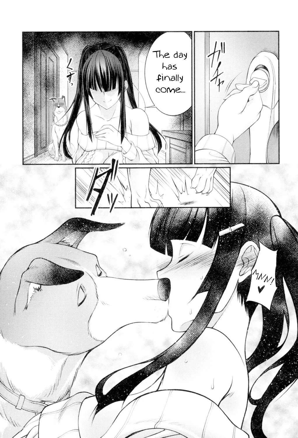 Juukan Koimonogatari | Bestiality Love Stories page 119 - nakadashi big penis hentai manga - read online free