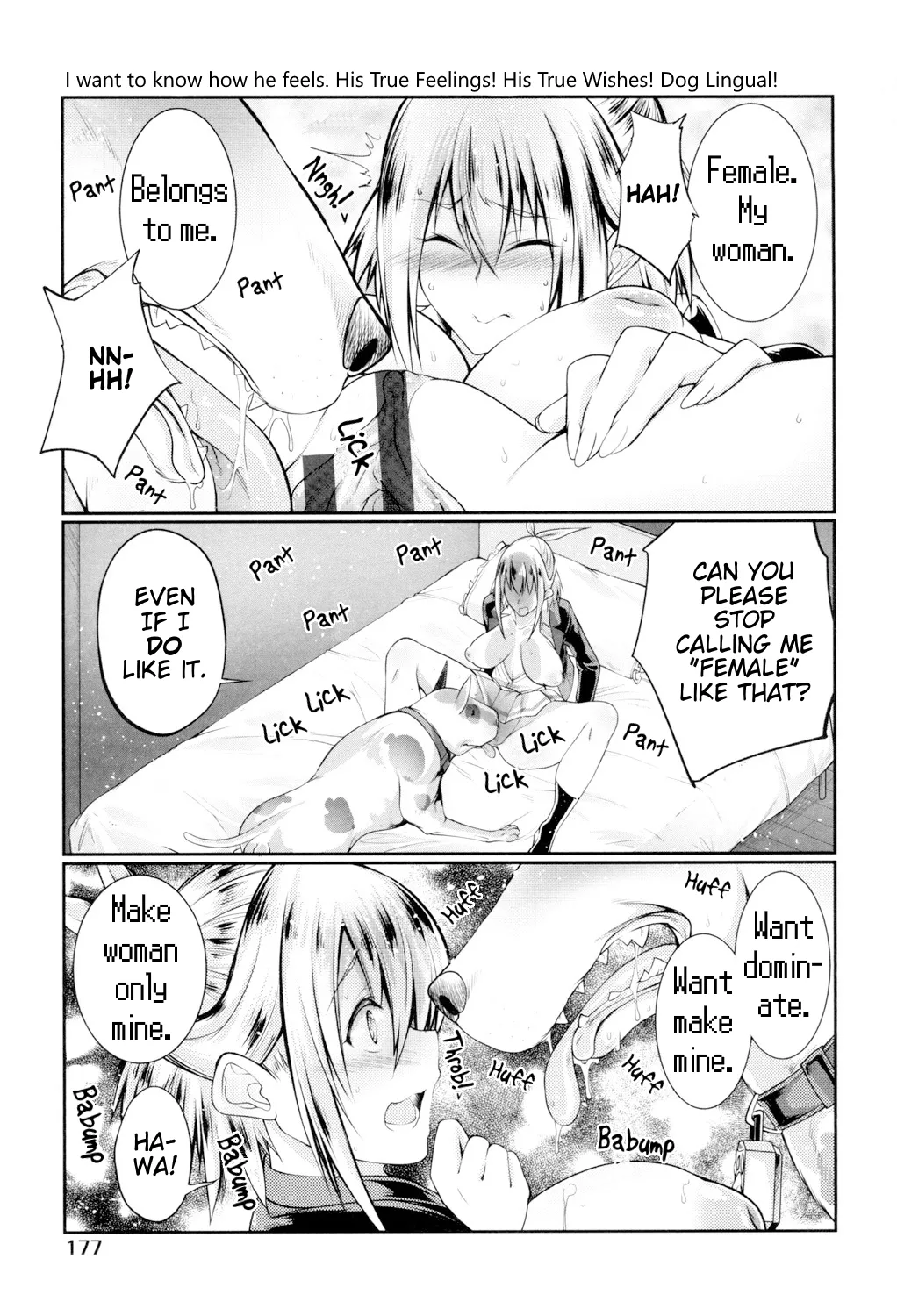 Juukan Koimonogatari | Bestiality Love Stories page 179 - nakadashi big penis hentai manga - read online free