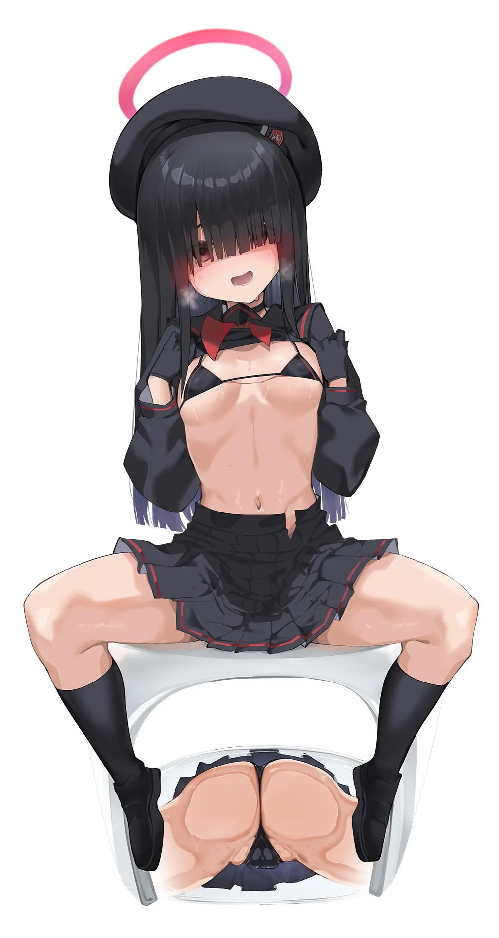 [Armadillo (Renji, Daiji)] Tamari ni Tamatta Seiyoku Uketomemasu Sensei no Koto ga Daisukidakara... Seishori Schedule Go-Youi Shimashita 3 ーI’ll Handle Your Pent-Up Lust! Sensei! We Really Love You, So... We’ve Come Up With A Way To... Relieve You❤ 3 (Blue Archive) [English] [head empty] page 23 featuring hasumi hanekawa blue archive parody - wings big breasts hentai manga - read online free