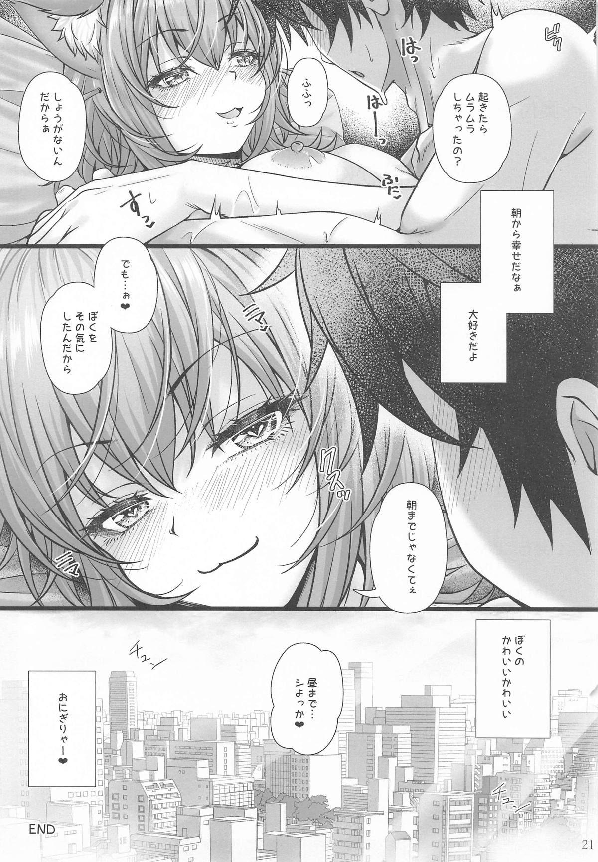 Nekomata Okayu to Takunomi Ecchi page 20 featuring nekomata okayu hololive parody - sole female sole male hentai manga - read online free
