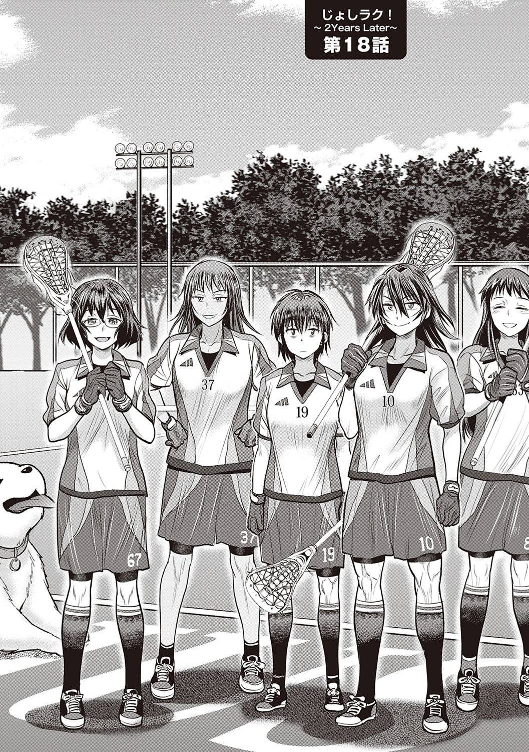 Joshi Luck! 2 Years Later 4 page 140 - sole male big breasts hentai manga - read online free