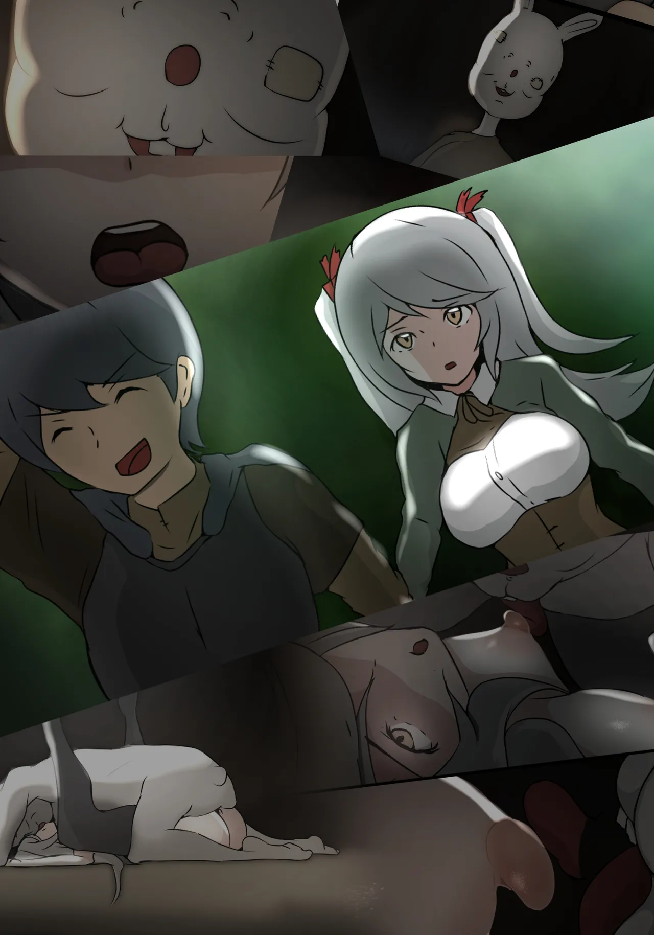 泣き虫ウサギと義理えっち - Page 1