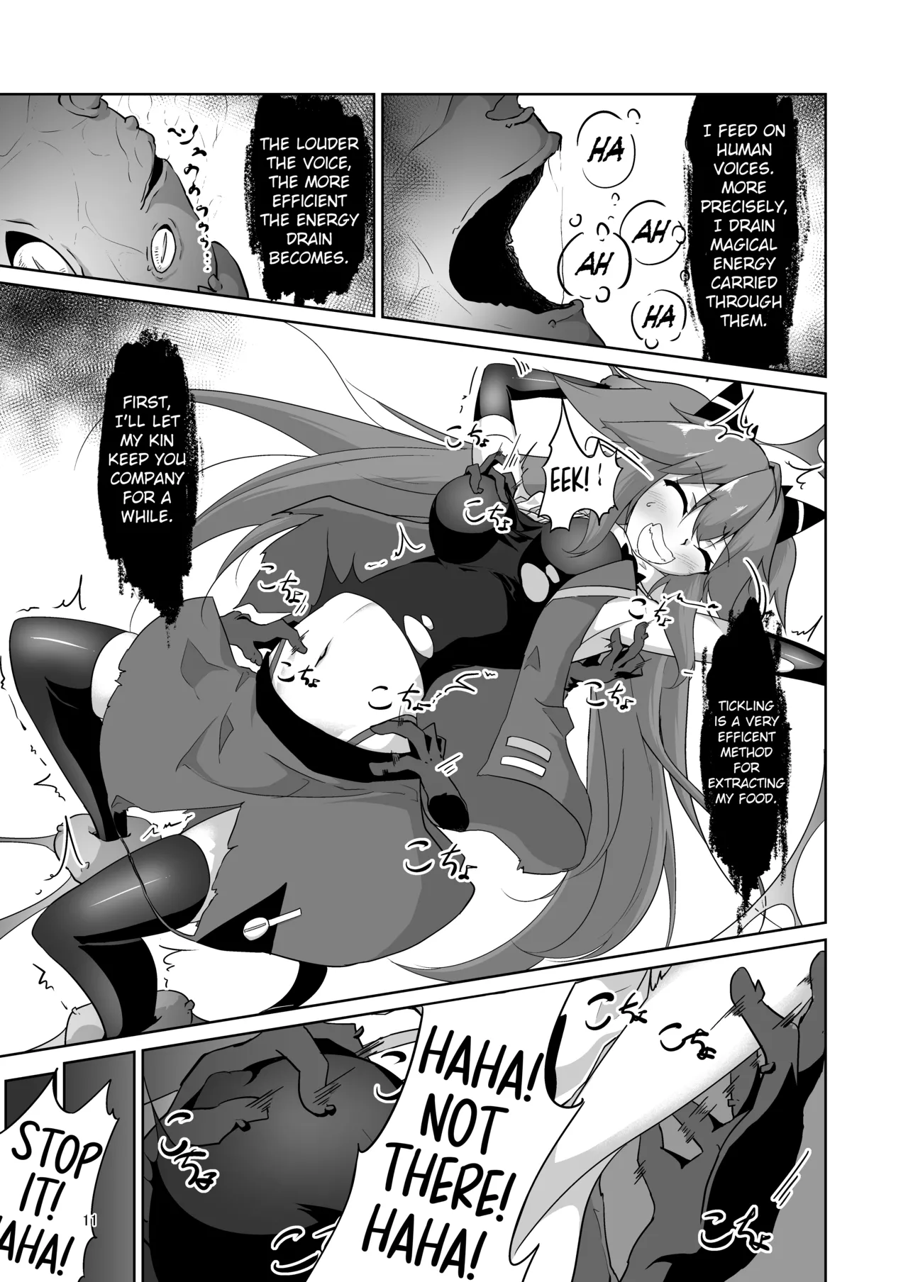 Masou Shoujo Natsumi Haiboku no Kusuguri Jigoku |  Magical Girl Natsumi's Defeat in Tickling Hell - Page 10