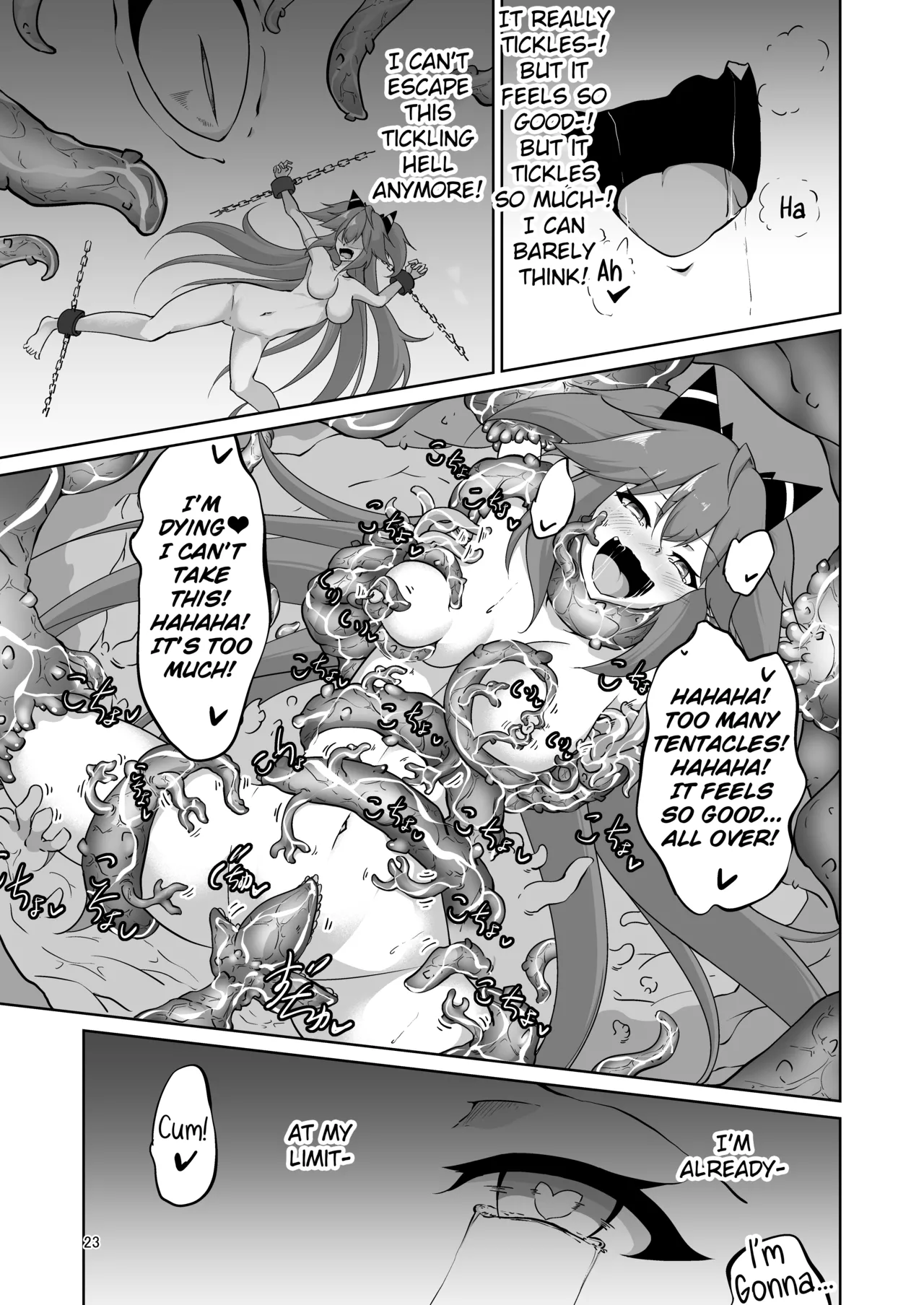 Masou Shoujo Natsumi Haiboku no Kusuguri Jigoku |  Magical Girl Natsumi's Defeat in Tickling Hell - Page 22