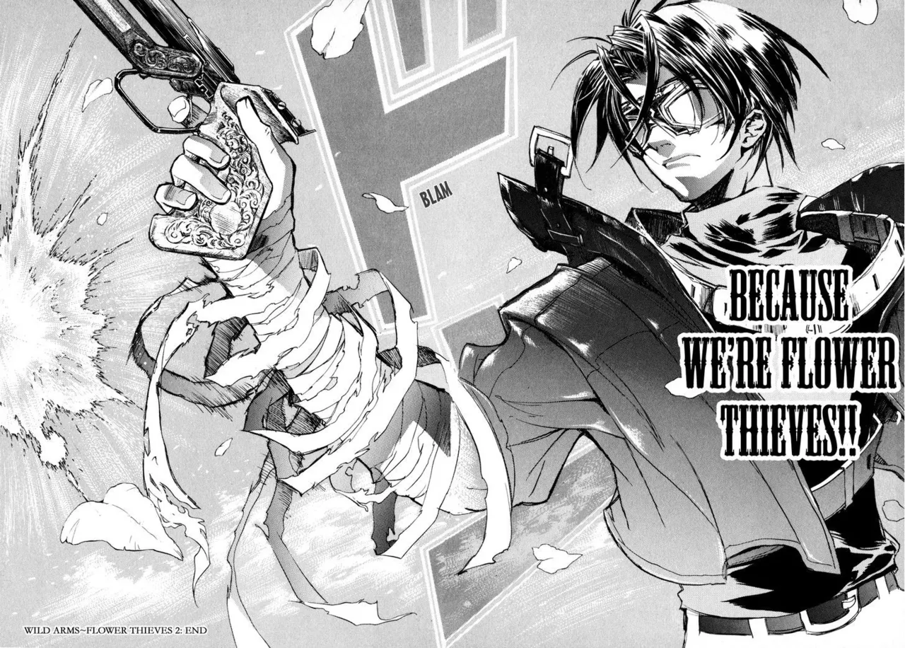 Wild Arms Flower Thieves Manga page 354 - rough translation non-h hentai manga - read online free