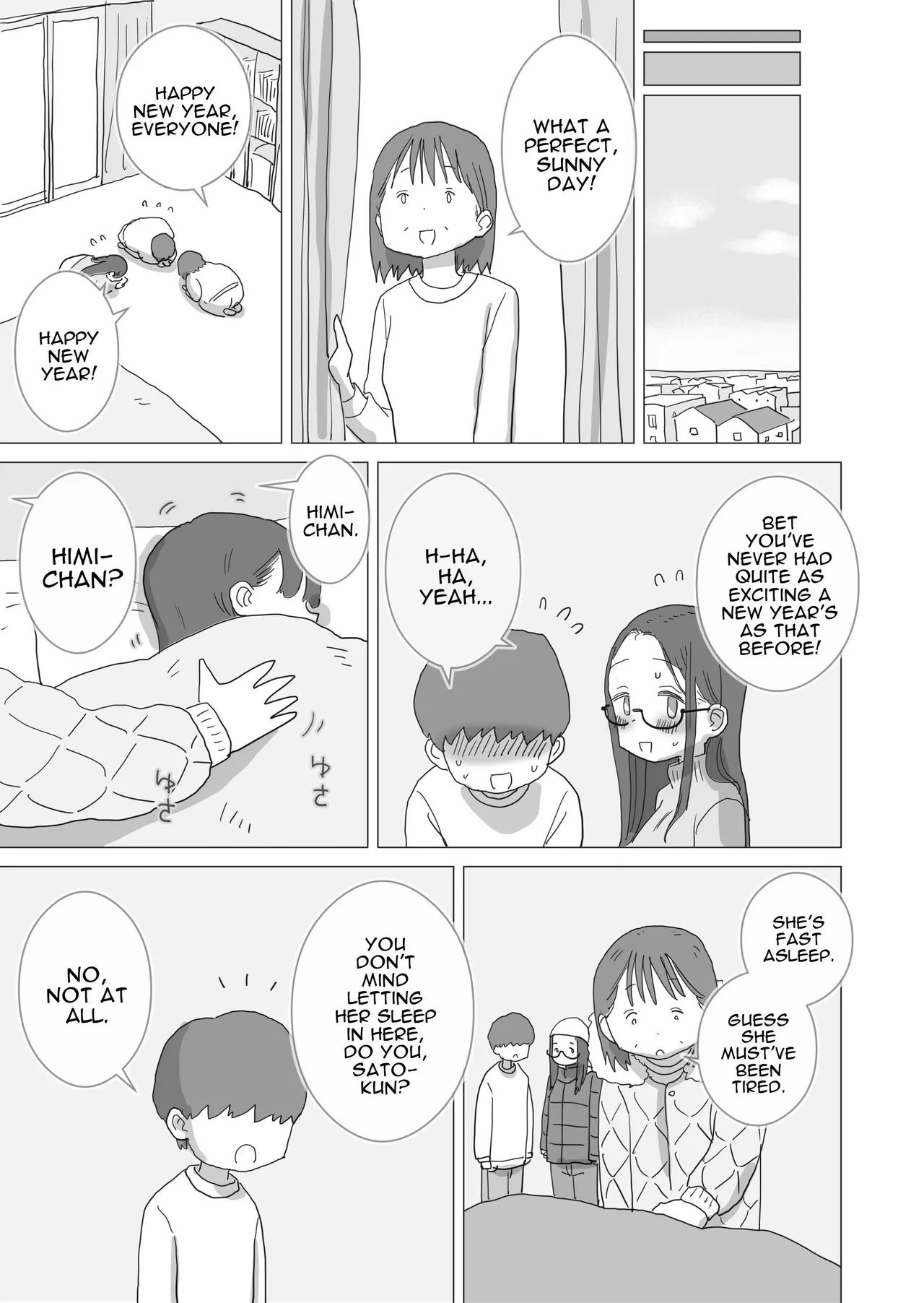 [Hiyashi Makura] Aru Ooyuki no Tsumetai Yoru Boku no Ie no Futon no Naka de Beit-saki no Onnanoko-tachi ga Naisho de Micchaku Atatame Ecchi Shite Kureta. | One Cold Snowy Night, My Colleague Secretly Had Intimate Warm-up Sex With Me Under The Bed Sheets. [English] [Darg777 Translations] page 48 original parody - sole male mosaic censorship hentai manga - read online free