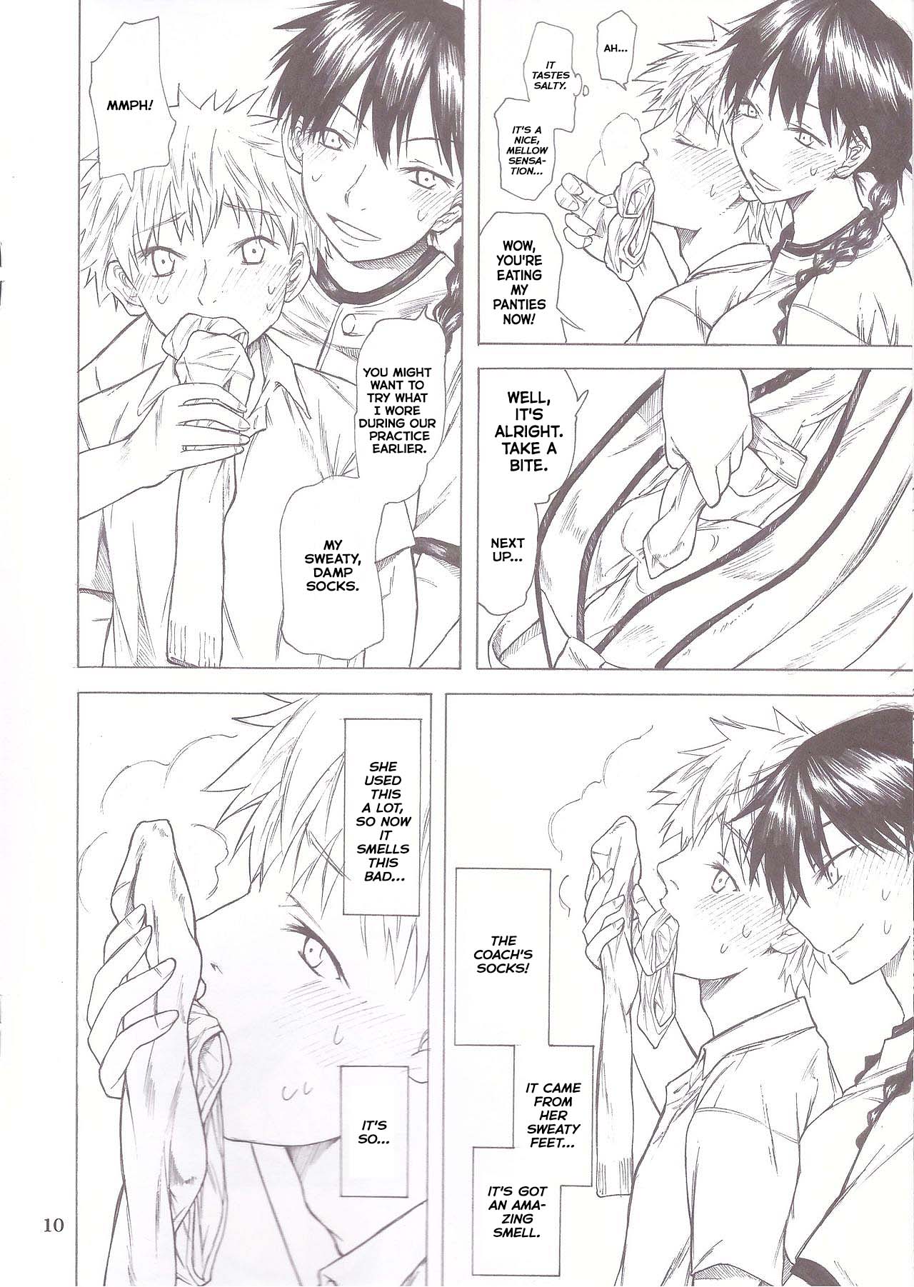 Momokan Aji page 10 featuring maria momoe ookiku furikabutte parody - sole female sole male hentai manga - read online free