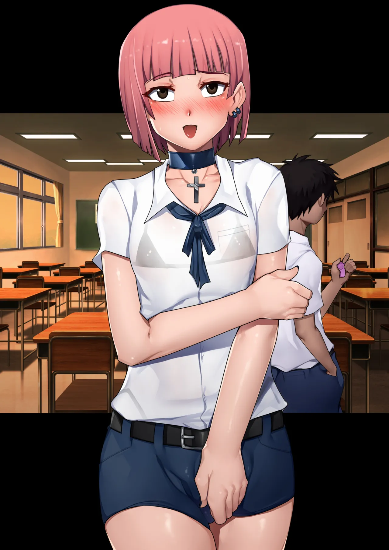 My bitch friend 6 page 164 original parody - mosaic censorship stockings hentai manga - read online free