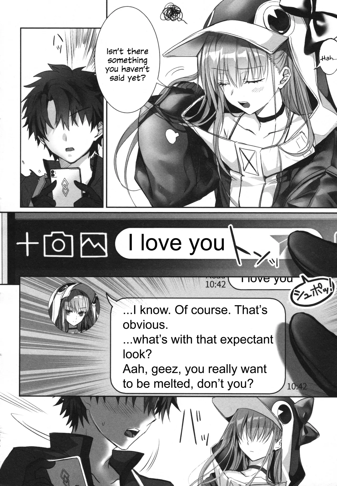 Meltryllis Soushuuhen "ALL DRAIN" page 206 featuring meltryllis fate grand order parody - no penetration soushuuhen hentai manga - read online free