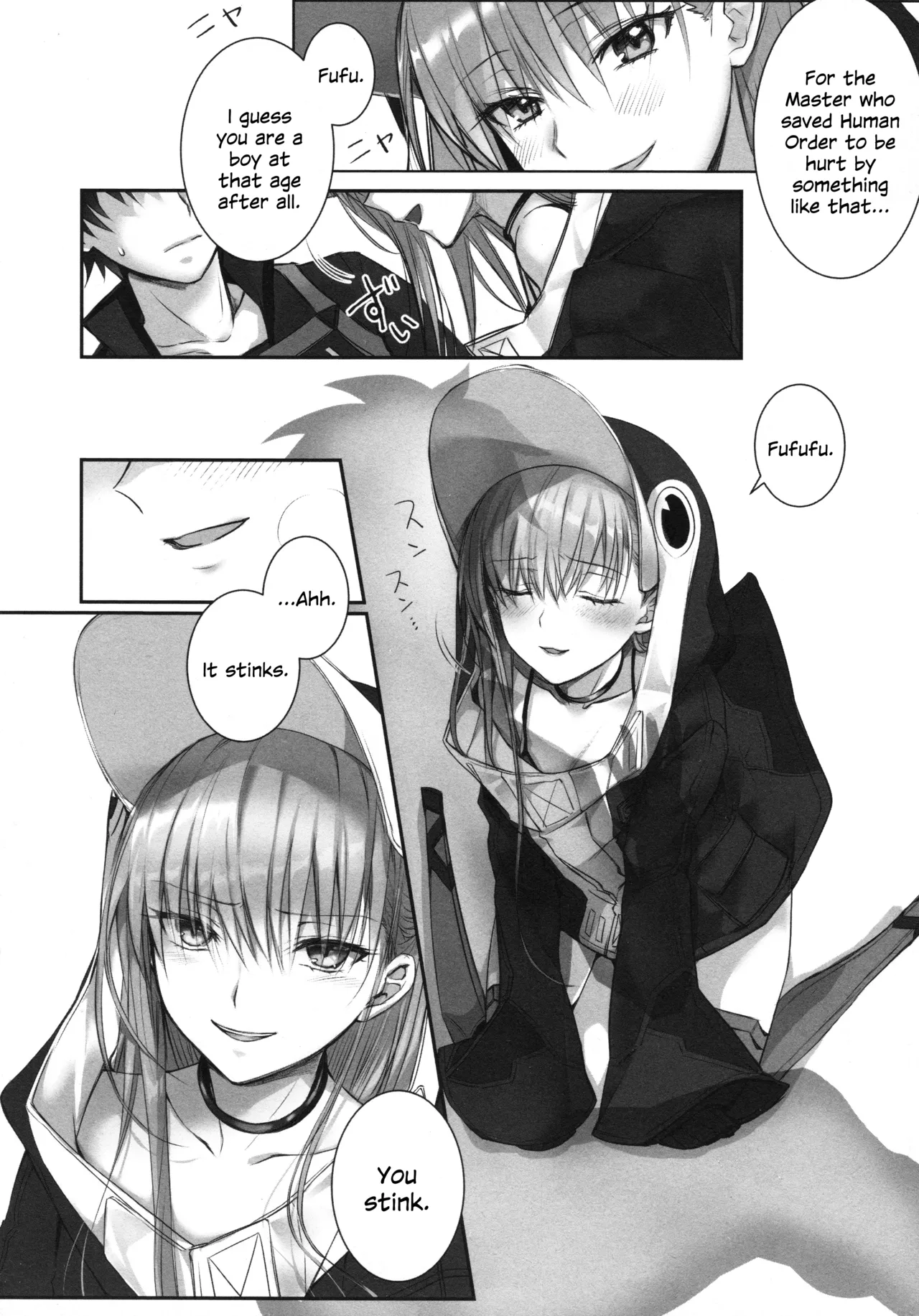 Meltryllis Soushuuhen "ALL DRAIN" page 40 featuring meltryllis fate grand order parody - no penetration soushuuhen hentai manga - read online free