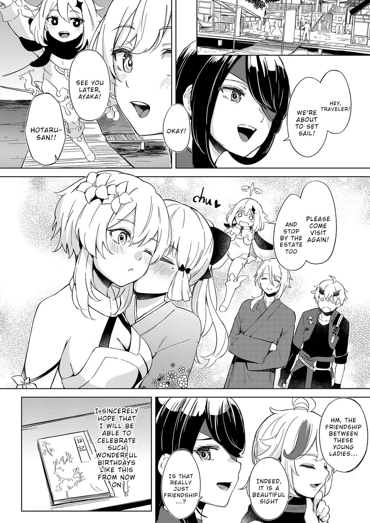 Shirasagi Nikki page 25 featuring lumine genshin impact parody - kissing cunnilingus hentai manga - read online free