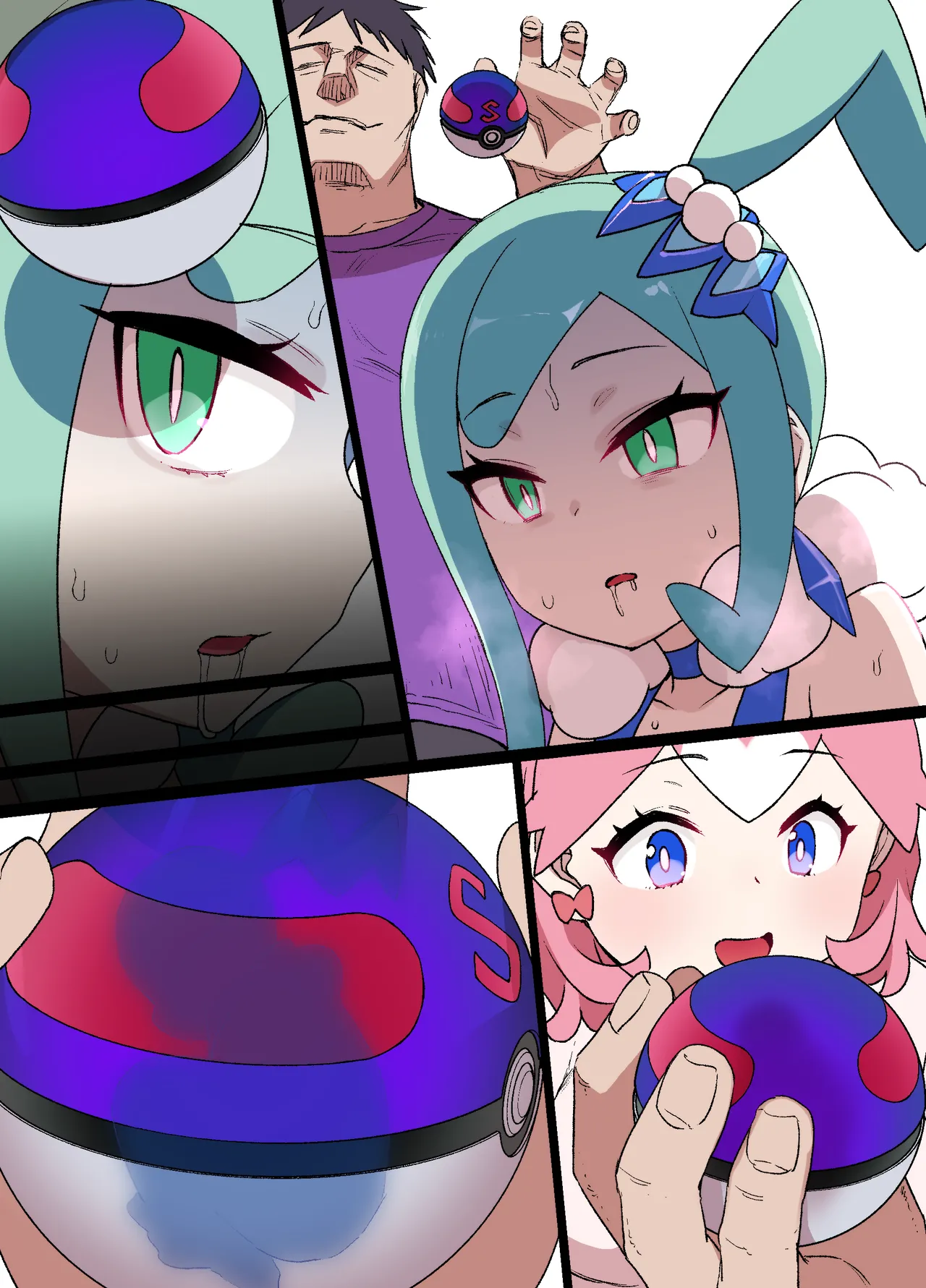 スレイブボール洗脳 ルチア＆メガチルタリス page 13 featuring serena pokemon parody - nakadashi yuri hentai manga - read online free