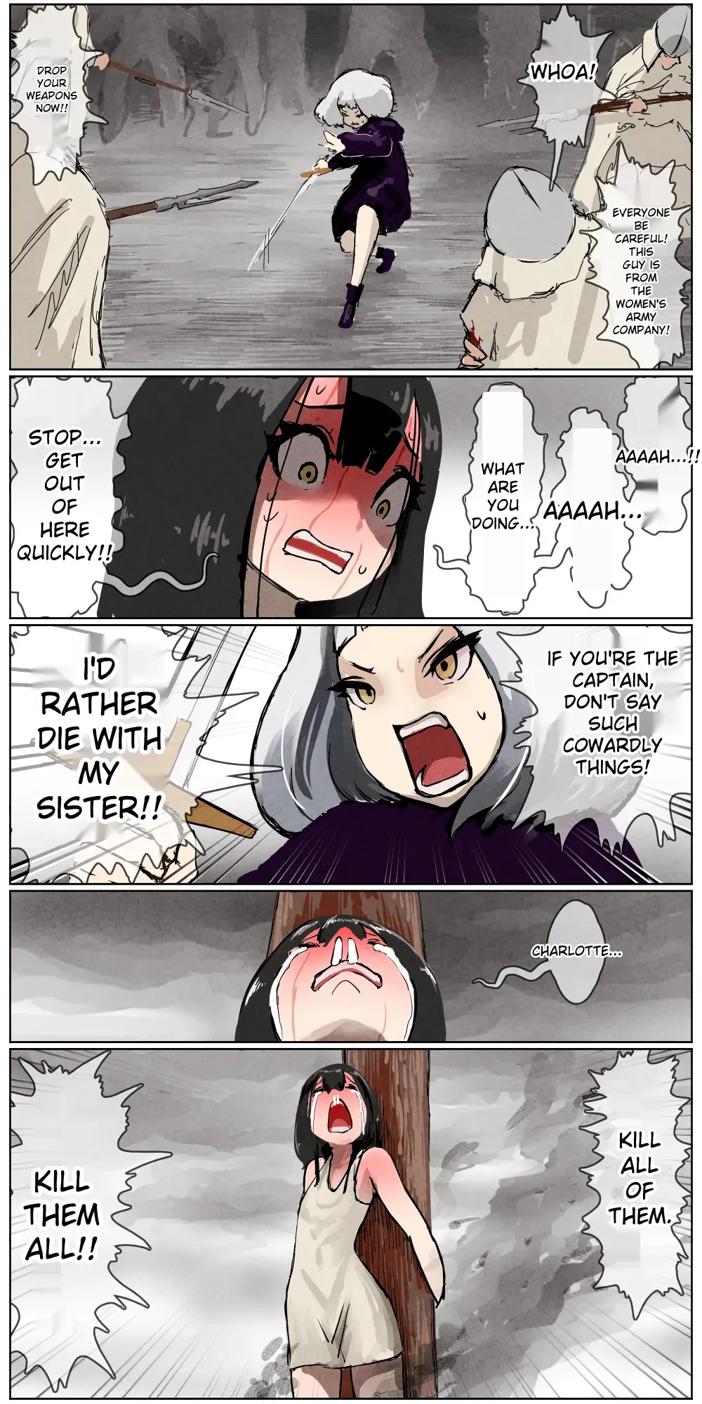 Haiboku Kenshi ~ The story of a woman who was defeated by a samurai Kenshi page 151 original parody - mosaic censorship rough translation hentai manga - read online free