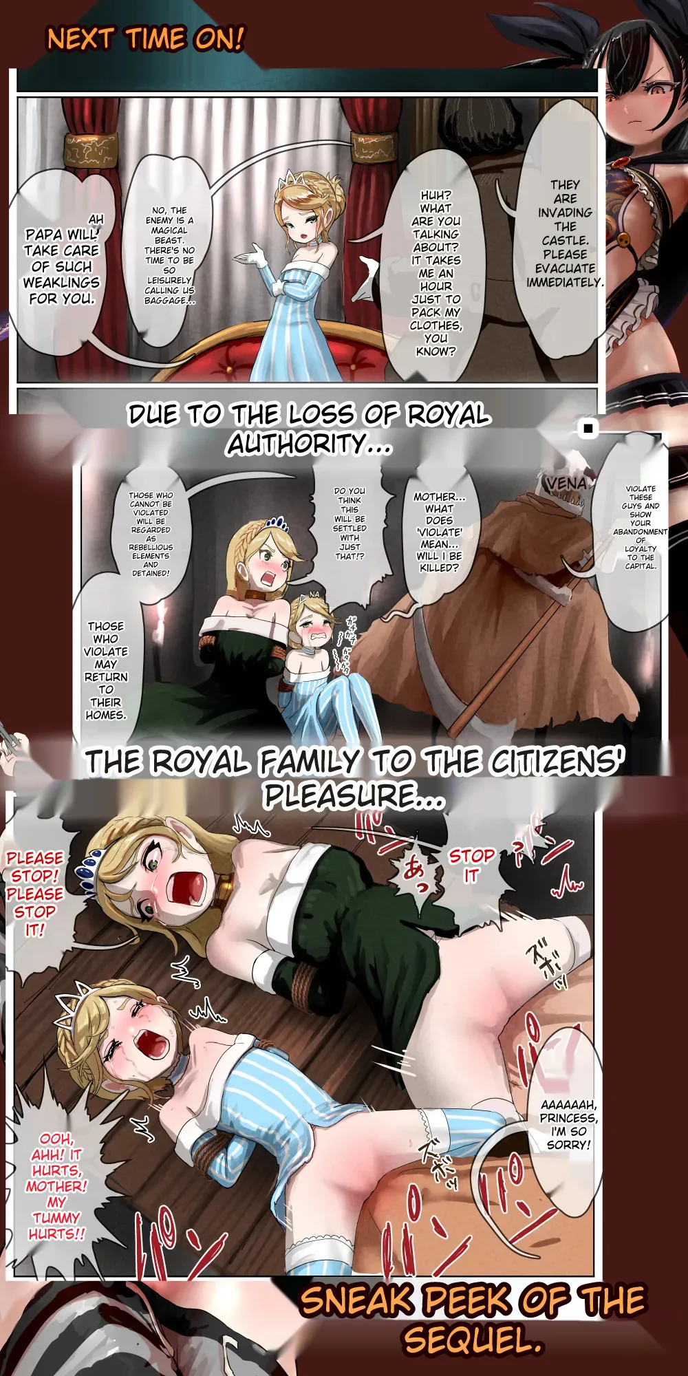 Haiboku Kenshi ~ The story of a woman who was defeated by a samurai Kenshi page 180 original parody - futanari bondage hentai manga - read online free