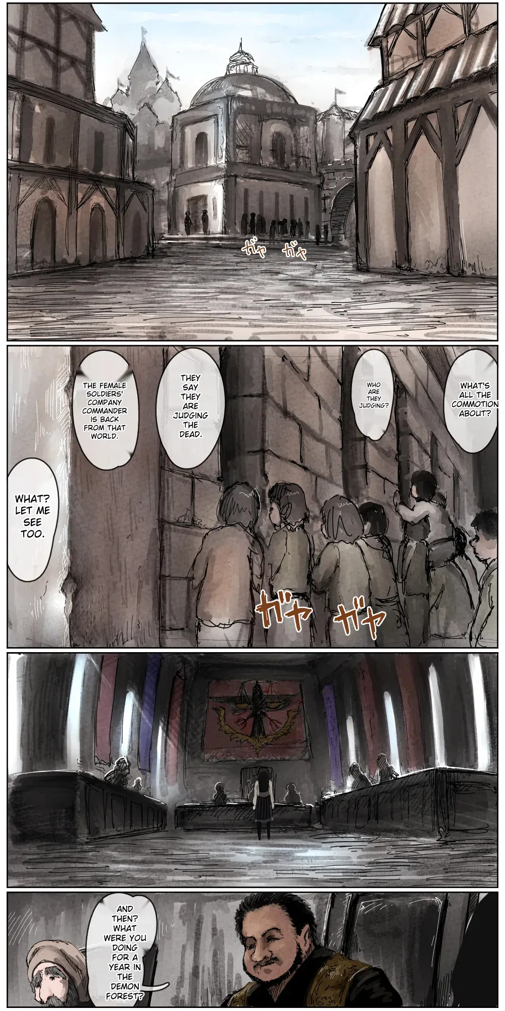 Haiboku Kenshi ~ The story of a woman who was defeated by a samurai Kenshi page 74 - rough translation hentai manga - read online free