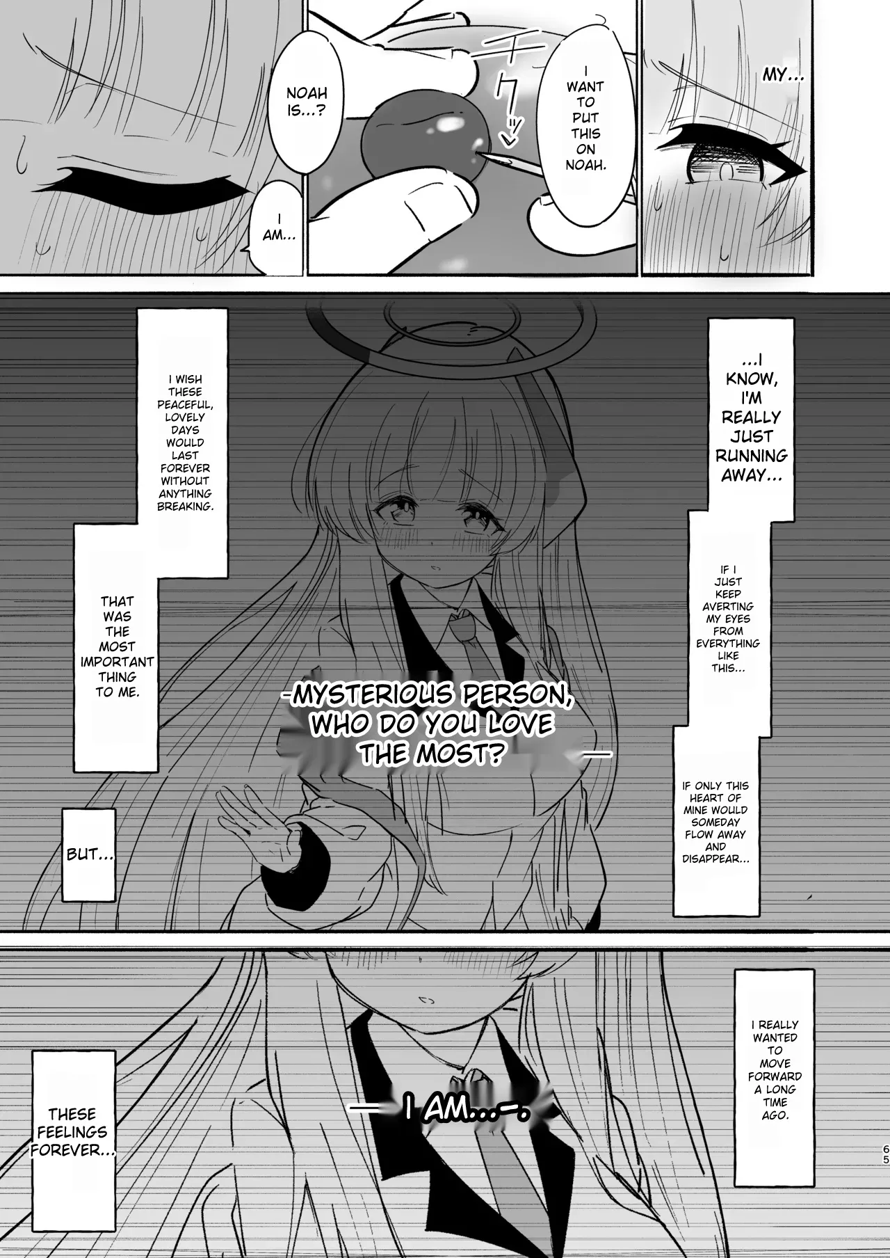 Kono Chokyo wa Renshu... Desu yo ne? | This training is practice...right? page 65 featuring noa ushio blue archive parody - bdsm big breasts hentai manga - read online free