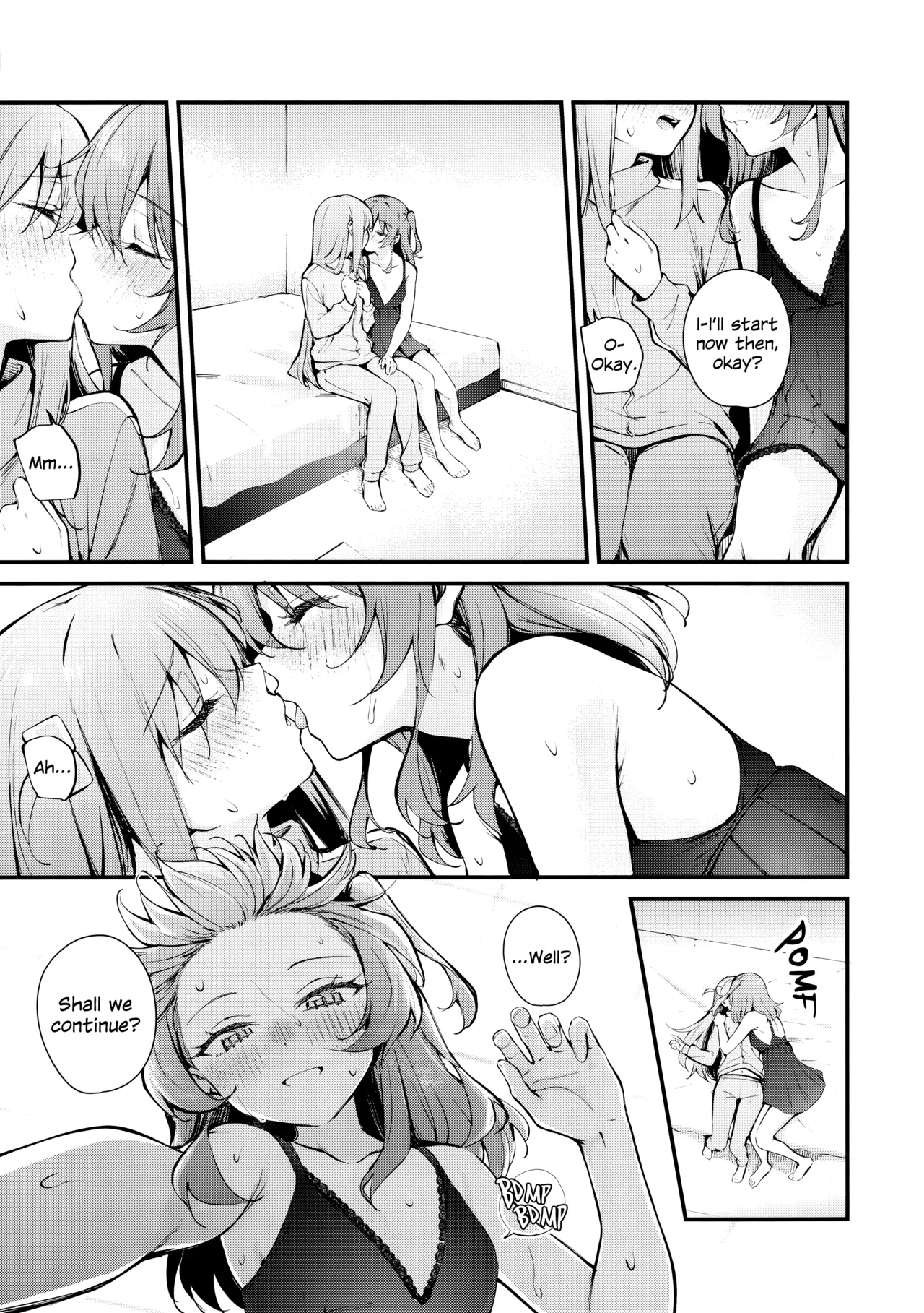 (Kessoku Rock! 10) [Kitaku Jikan (Kitaku)] Meguriai Tokyo ~Les Fuuzoku e Iku.~ | Tokyo Encounter: Visiting a Lesbian Brothel (Bocchi the Rock!) [English] - Page 12