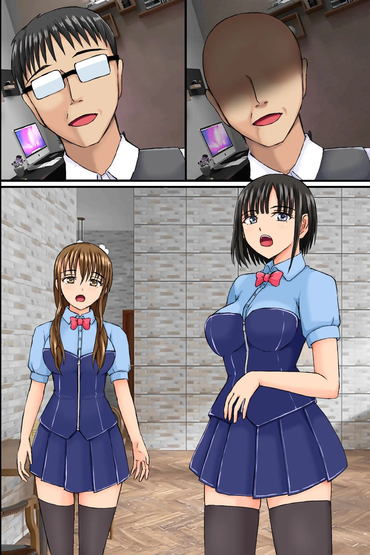 Shokuba ni Kyonyuu Tsuma-tachi ni Anji o Kakete Mitara Akkenaku Zenin Chinochishimashita. Ayatsuri Souchi de Okkanai Shokuba no Hitozuma Joushi mo Bitch na Nikuana ni Shichaou! page 68 original parody - milf group hentai manga - read online free