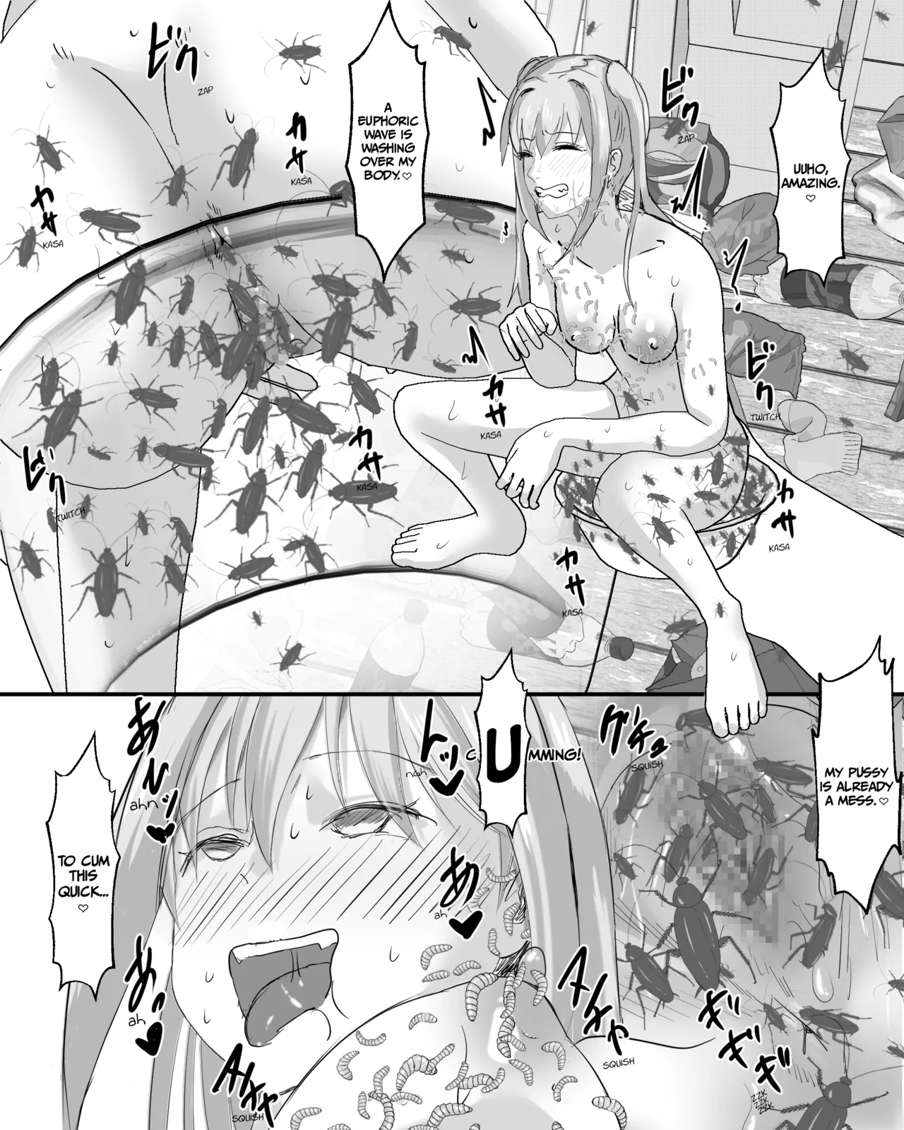 Gomi Yashiki Onna no Waki Mushi Onanie - Page 19
