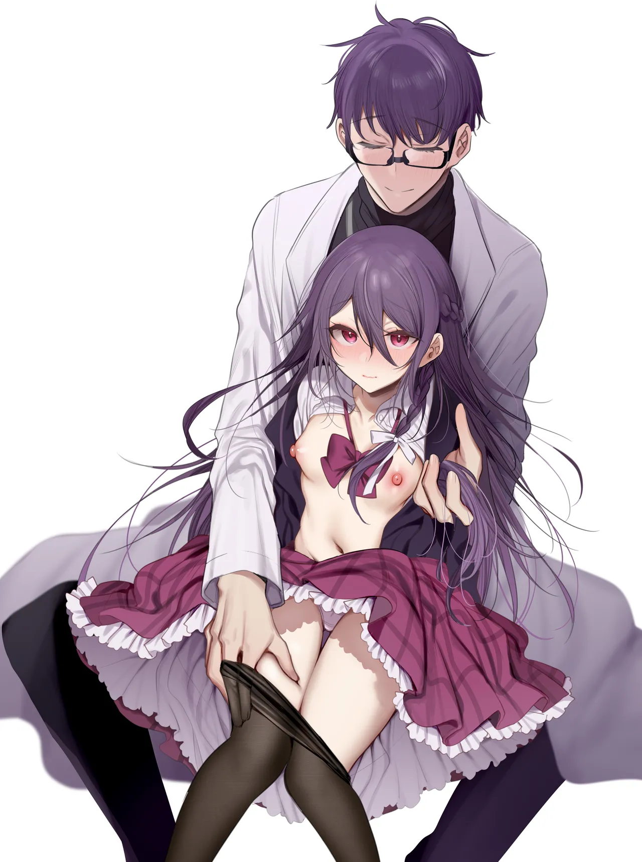 Kanja-san to Sensei page 92 original parody - glasses schoolgirl uniform hentai manga - read online free