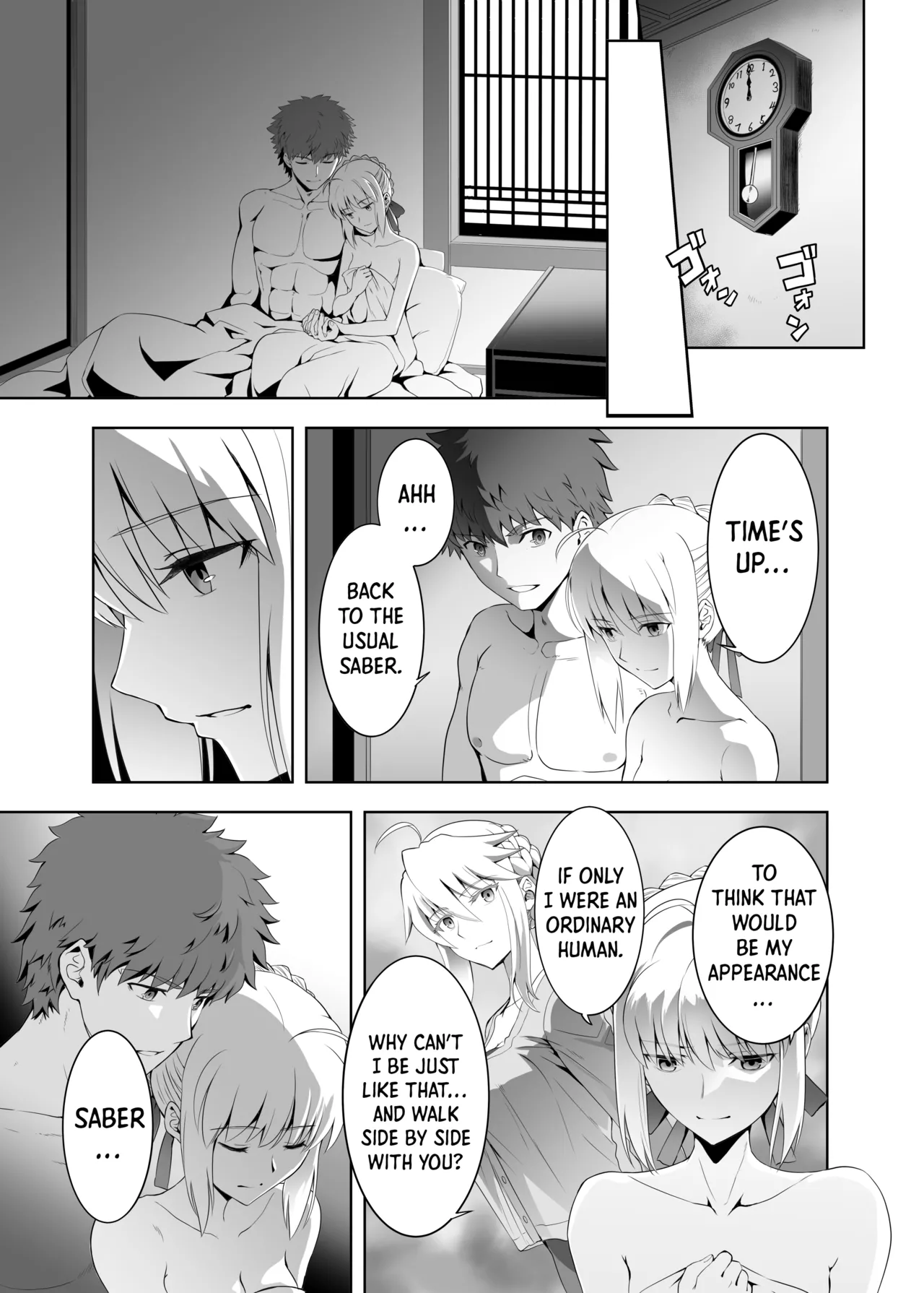 SABER COMPLEX 2 page 34 featuring saber fate stay night parody - sole female sole male hentai manga - read online free
