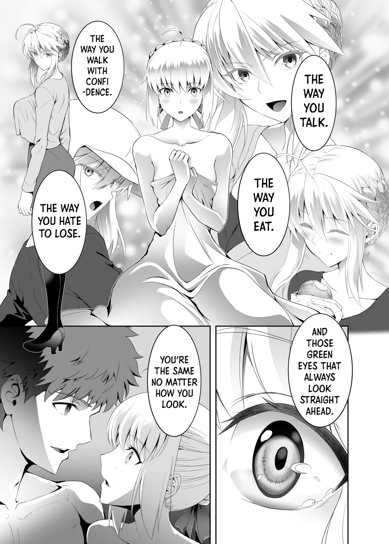 SABER COMPLEX 2 page 36 featuring saber fate stay night parody - sole female sole male hentai manga - read online free