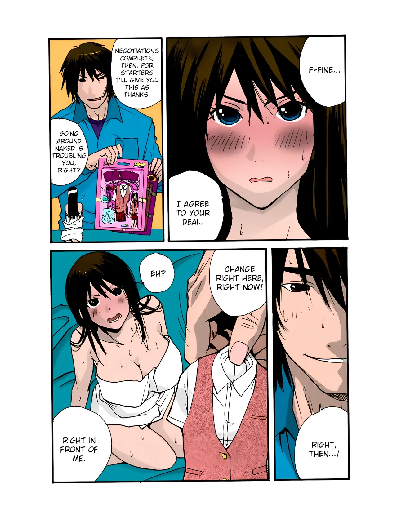 [Kika=Zaru] Small Kanojo ~18cm no Aitsu no Semasugiru Ana ~ -Eng- (Translated by Webdriver, Editor/Proofreader: Mariannana ) FULL COLOR - Page 21