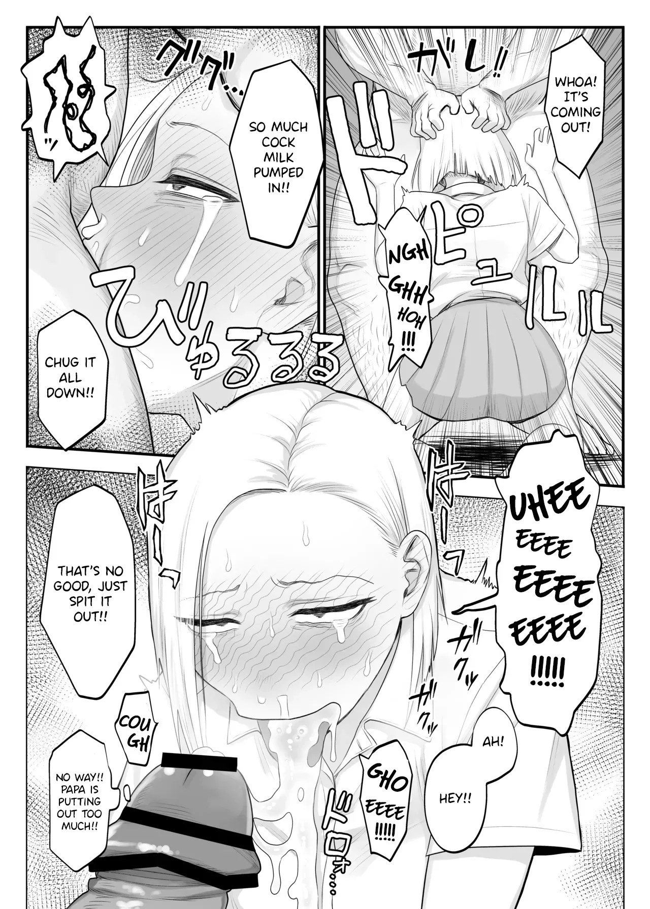 Tsundere Fathercon Kusagaya-san page 9 original parody - glasses schoolgirl uniform hentai manga - read online free