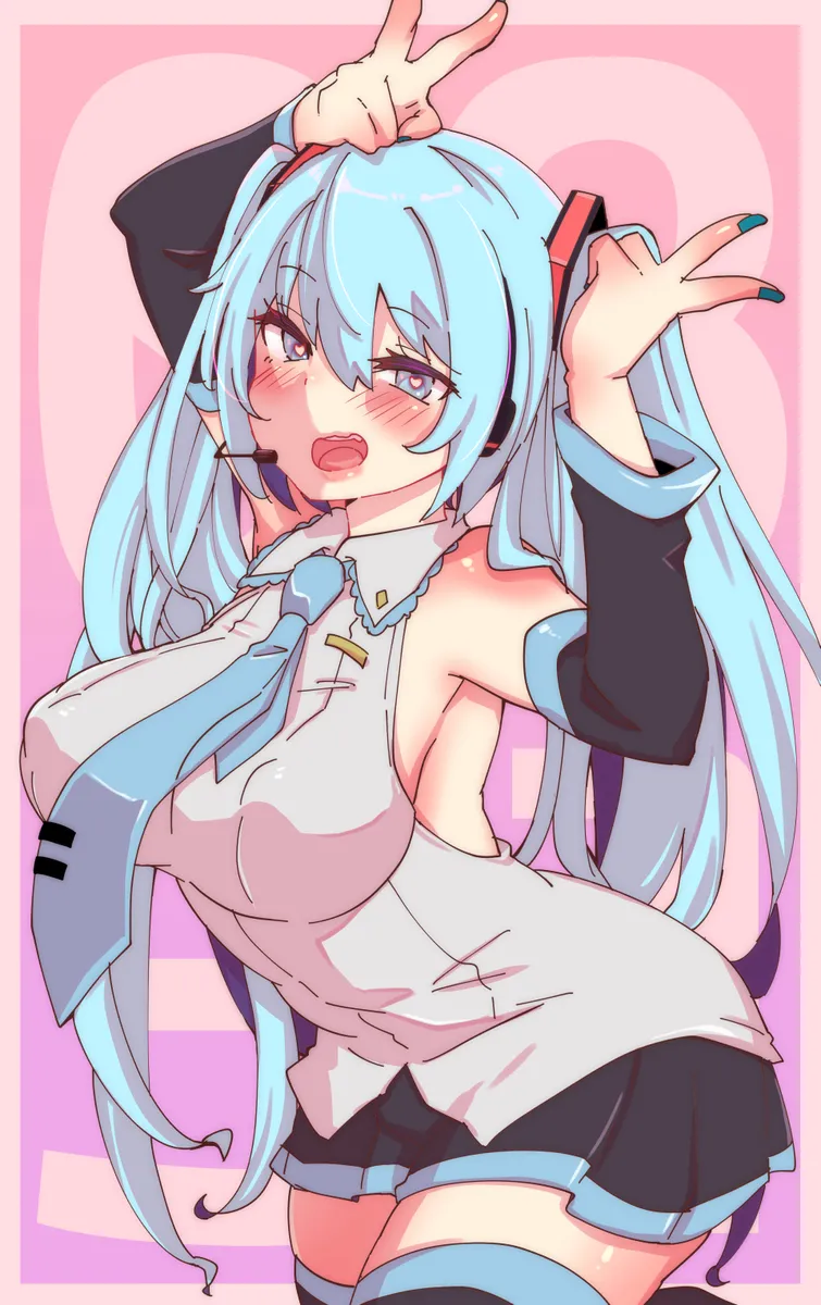 ジョンソン - pixiv page 51 featuring miku hatsune vocaloid parody - twintails imageset hentai manga - read online free