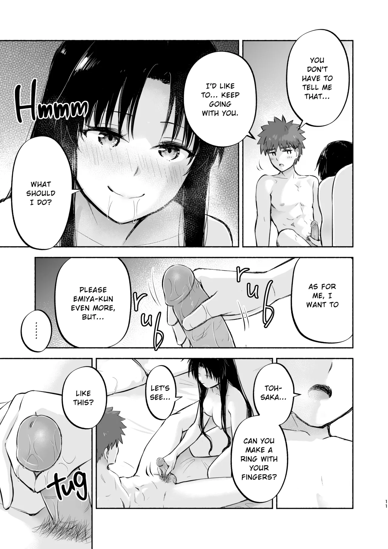 Kasanete Ka | Private Lesson 2 page 11 featuring rin tosaka fate stay night parody - kissing uncensored hentai manga - read online free