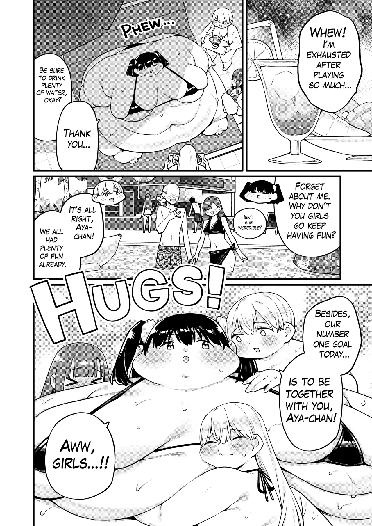 Ayano's Weight Gain Diary: Dream! page 14 original parody - bbw weight gain hentai manga - read online free