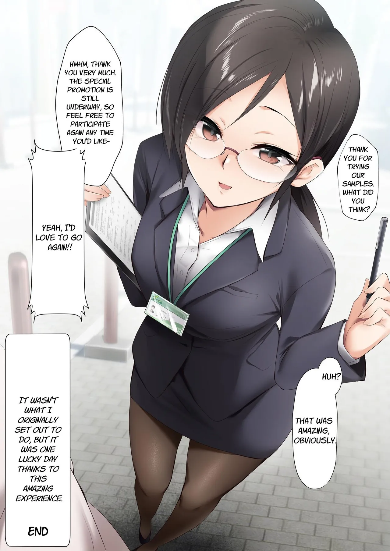 [HELLTER SKELTER (kaiga)] Campaign Girl de Jissen Otameshi-chuu! Nan-ban no Ko to Shitai desu ka? | Trying out the campaign girl! Which girl would you like to be with? [English] [Selcouth] page 29 original parody - kissing big breasts hentai manga - read online free