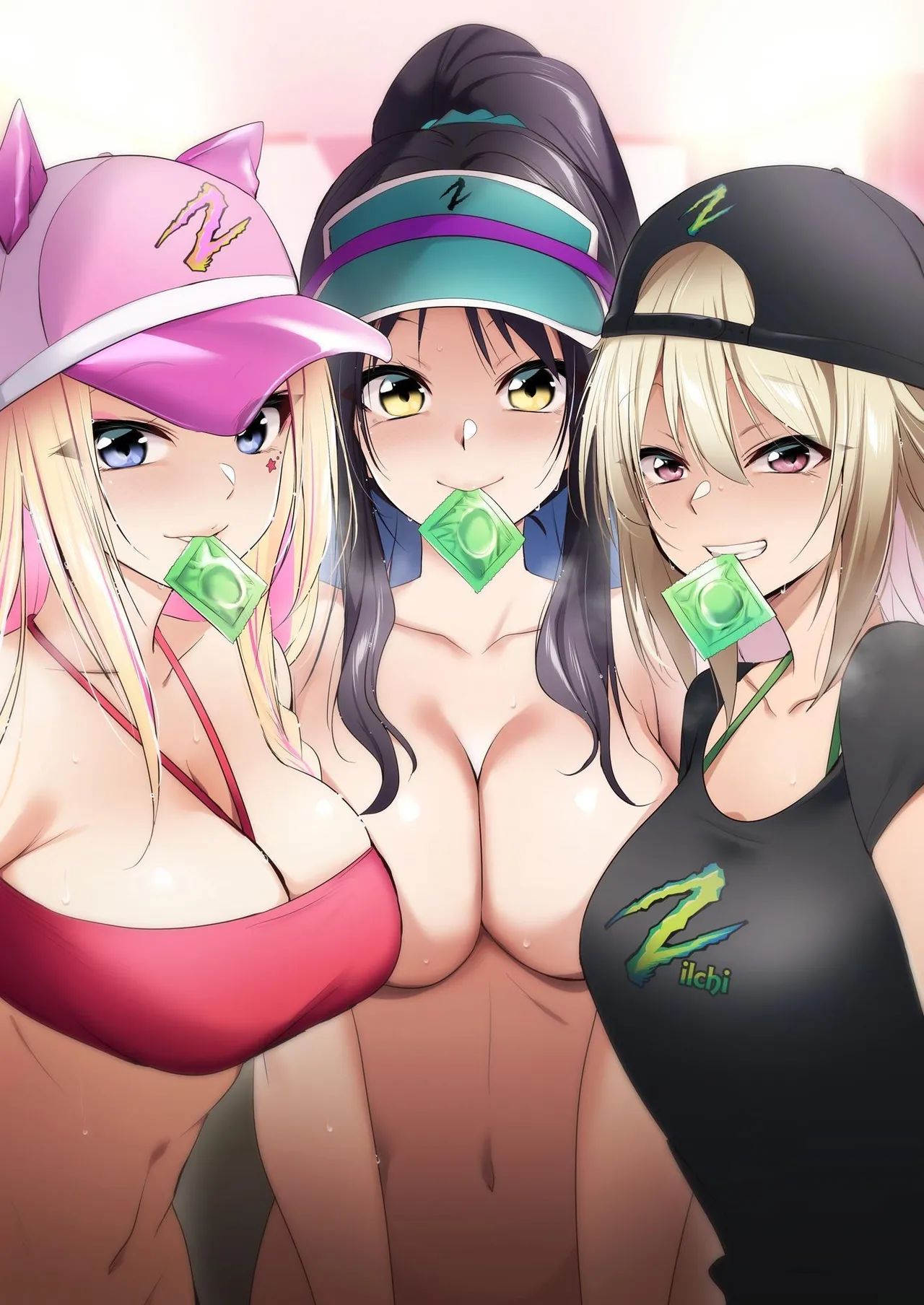 [HELLTER SKELTER (kaiga)] Campaign Girl de Jissen Otameshi-chuu! Nan-ban no Ko to Shitai desu ka? | Trying out the campaign girl! Which girl would you like to be with? [English] [Selcouth] page 32 original parody - sole male full color hentai manga - read online free