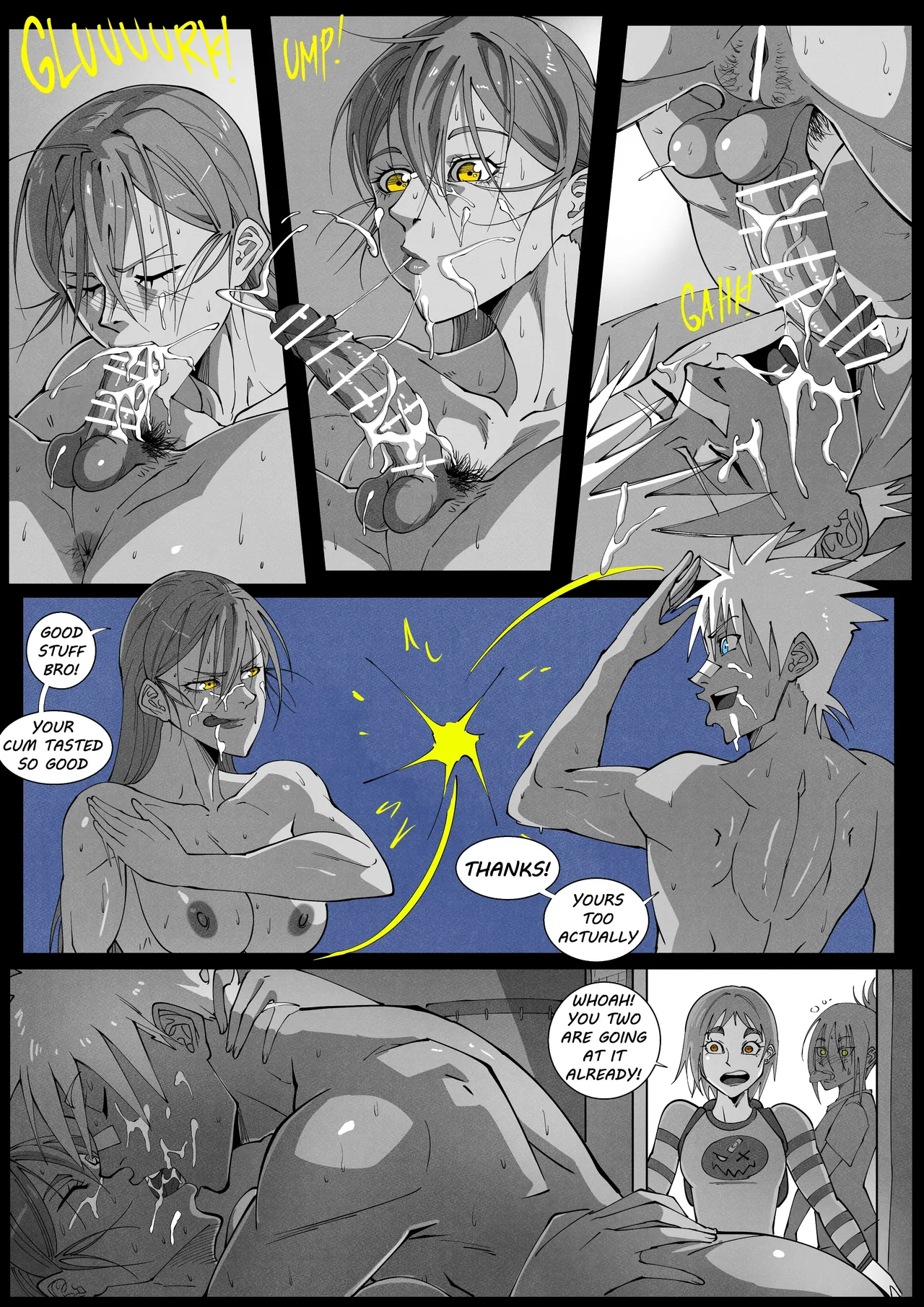 GNO: Girl's Night Out - Issue 02 page 80 original parody - nakadashi big penis hentai manga - read online free