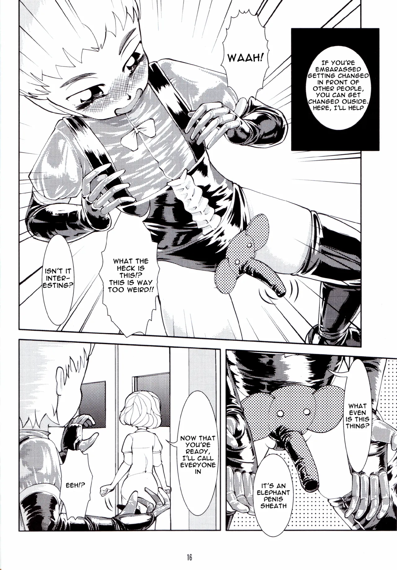 Fetish Academy page 16 original parody - gag femdom hentai manga - read online free