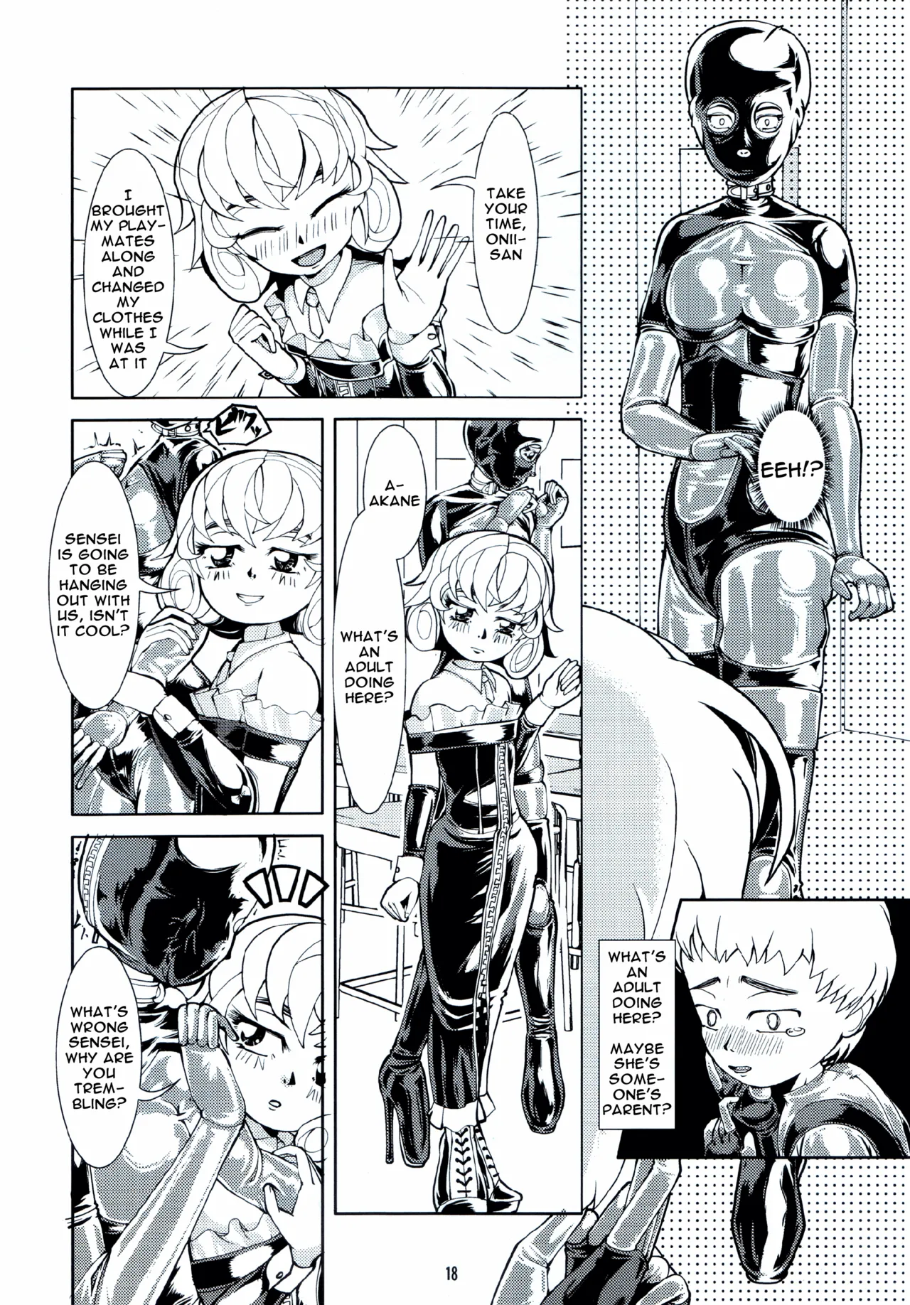Fetish Academy page 18 original parody - gag femdom hentai manga - read online free