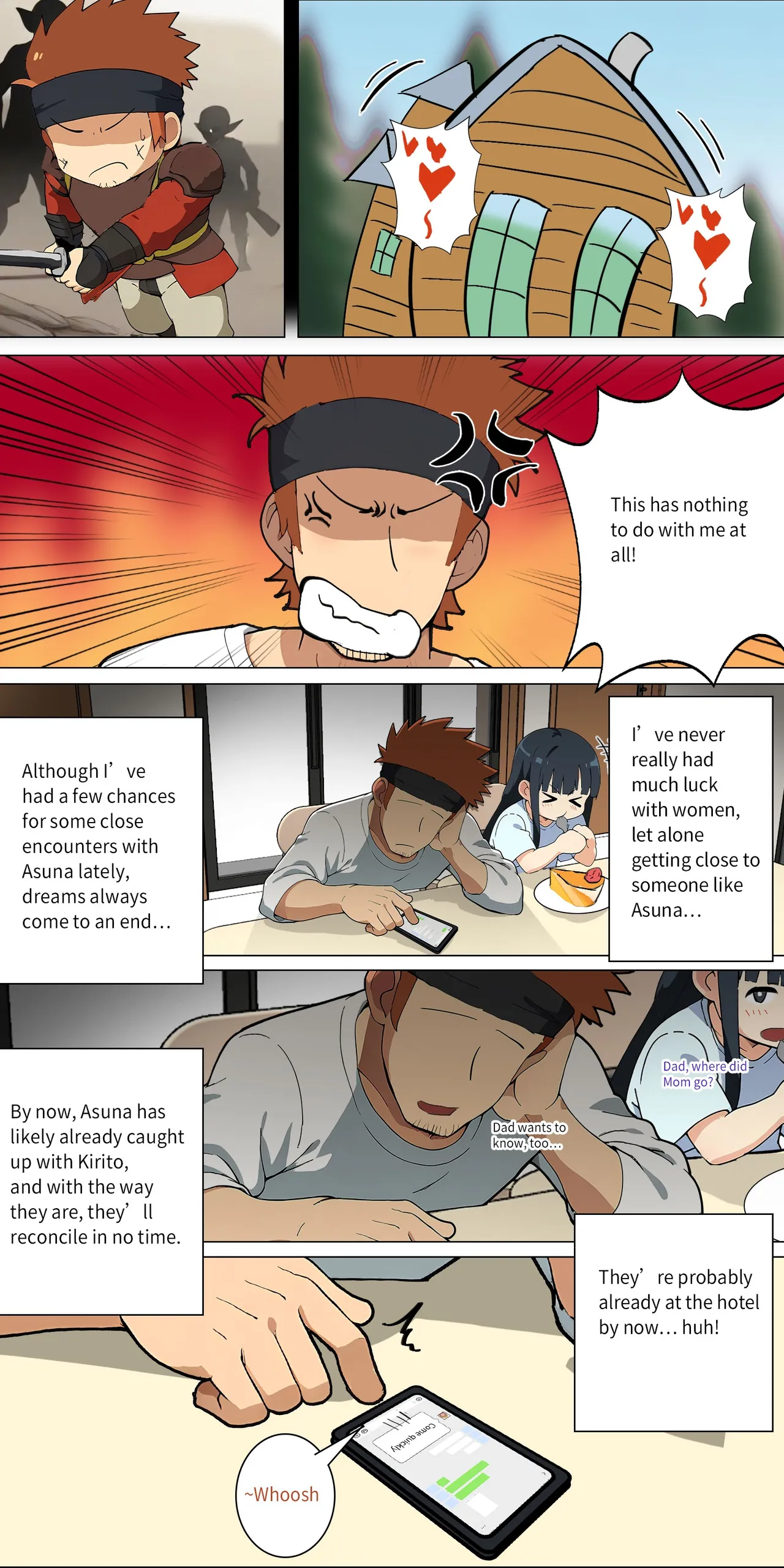 Asuna family 1-27 page 142 featuring yui sword art online parody - milf big breasts hentai manga - read online free