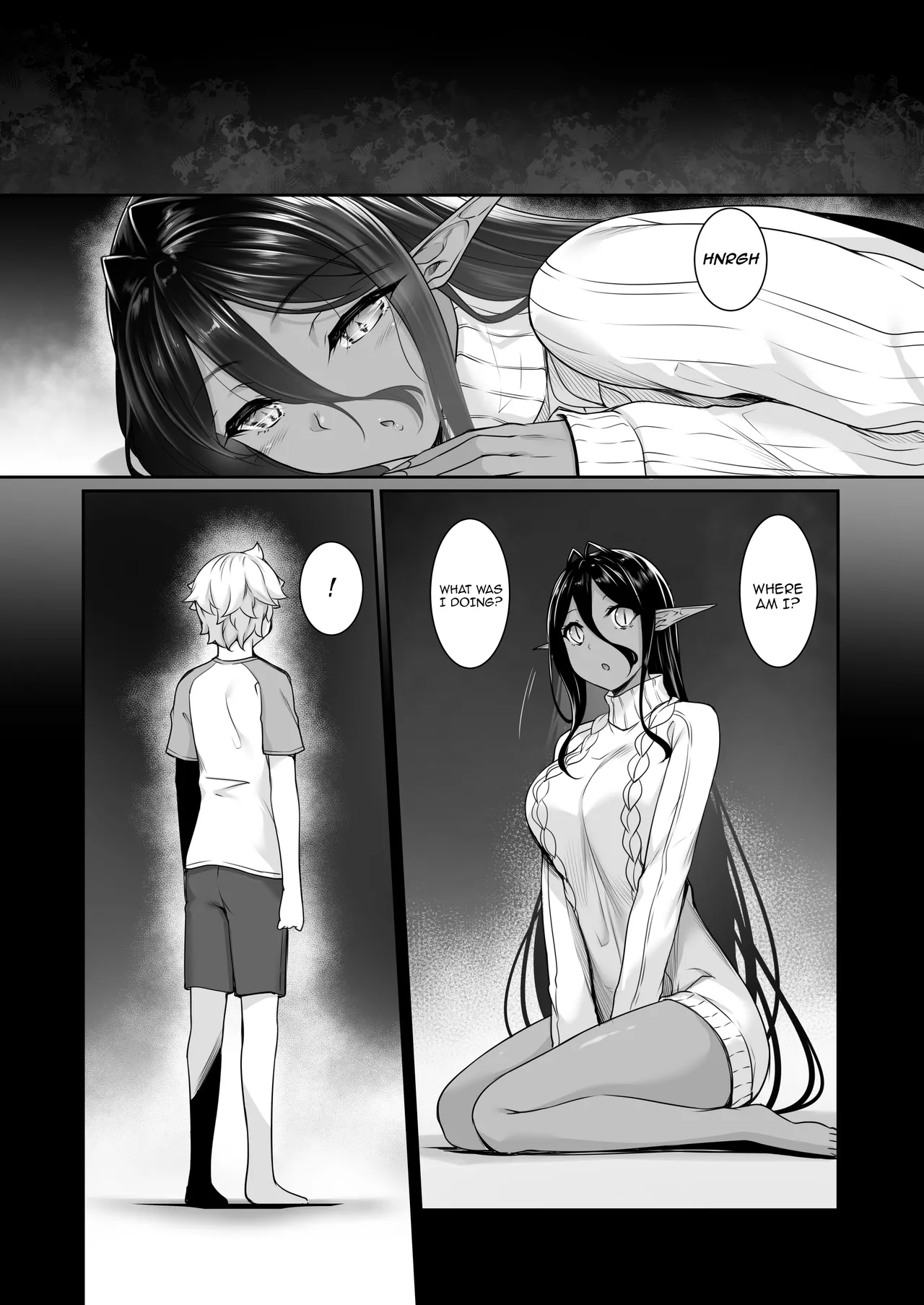 Page 2 of [In The Sky (Nakano Sora)] Chotto dake Ai ga Omoi Dark Elf ga Isekai kara Oikakete Kita 5 | A Slightly Clingy Dark Elf Chased Me From Another World 5 [English] {Doujins.com} [Digital]