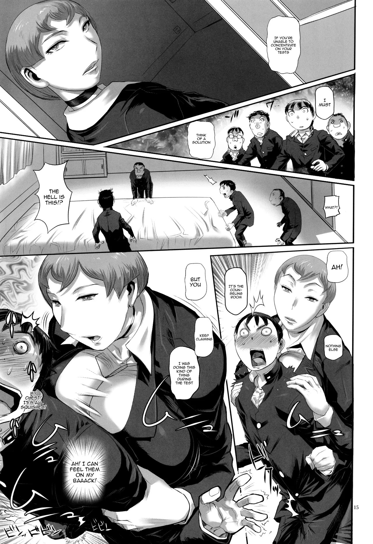 Sensei!! Test Chuu ni Fukinshin Desu / The Teacher Does Not Hold Back Even During Tests - Page 15