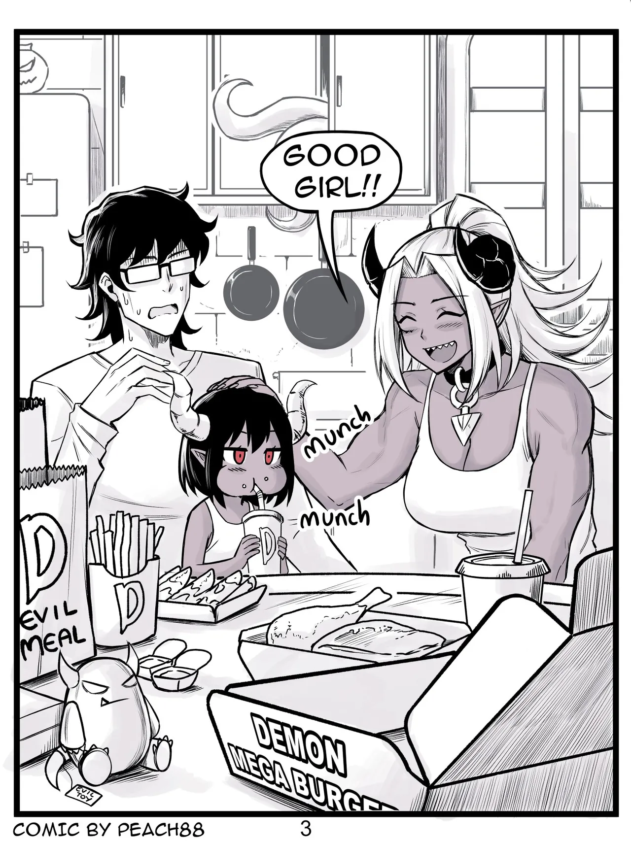 Demon King GF page 132 original parody - milf unusual teeth hentai manga - read online free