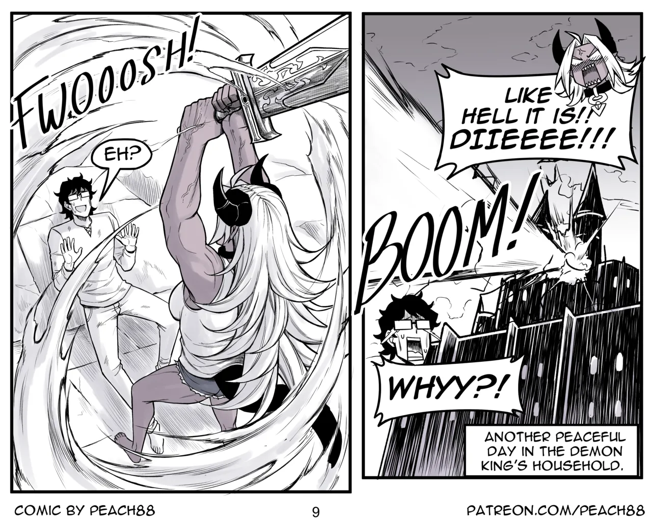 Demon King GF page 185 original parody - milf unusual teeth hentai manga - read online free