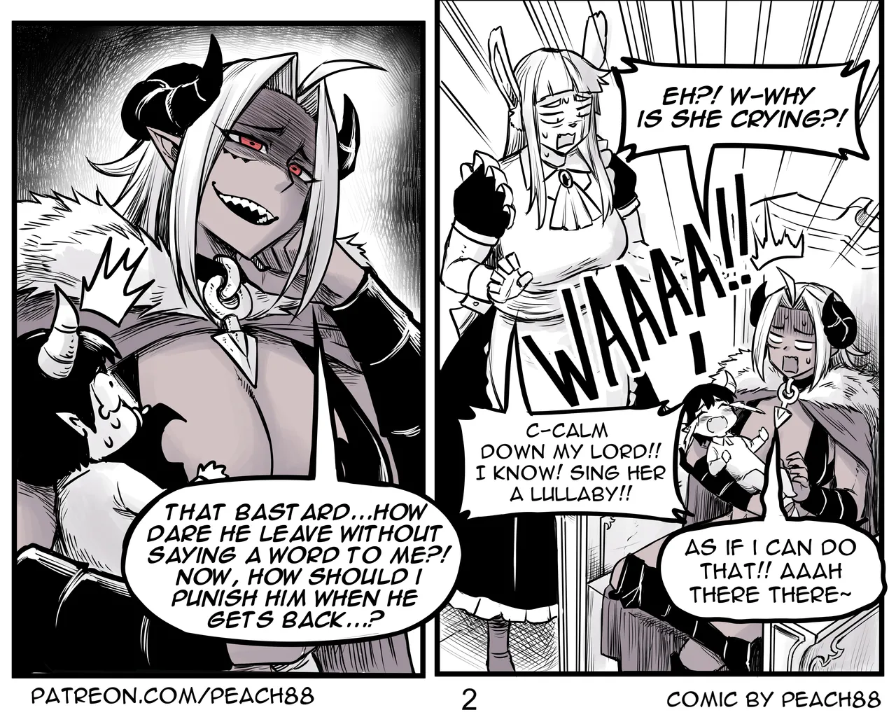 Demon King GF page 21 original parody - sole female sole male hentai manga - read online free