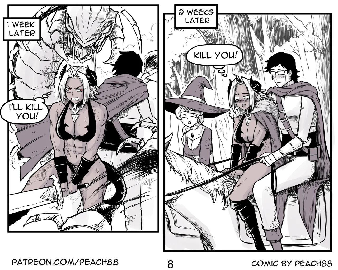 Demon King GF page 9 original parody - sole female sole male hentai manga - read online free