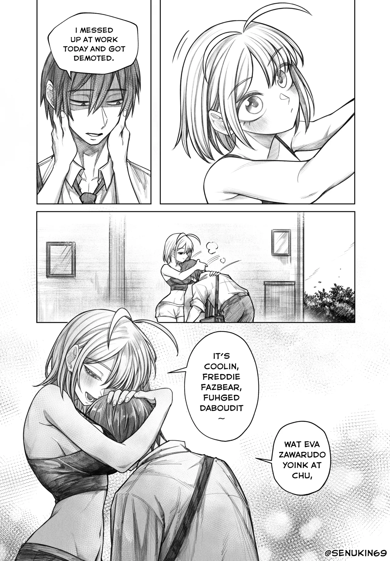 Brainrot Girlfriend page 49 original parody - sole female sole male hentai manga - read online free