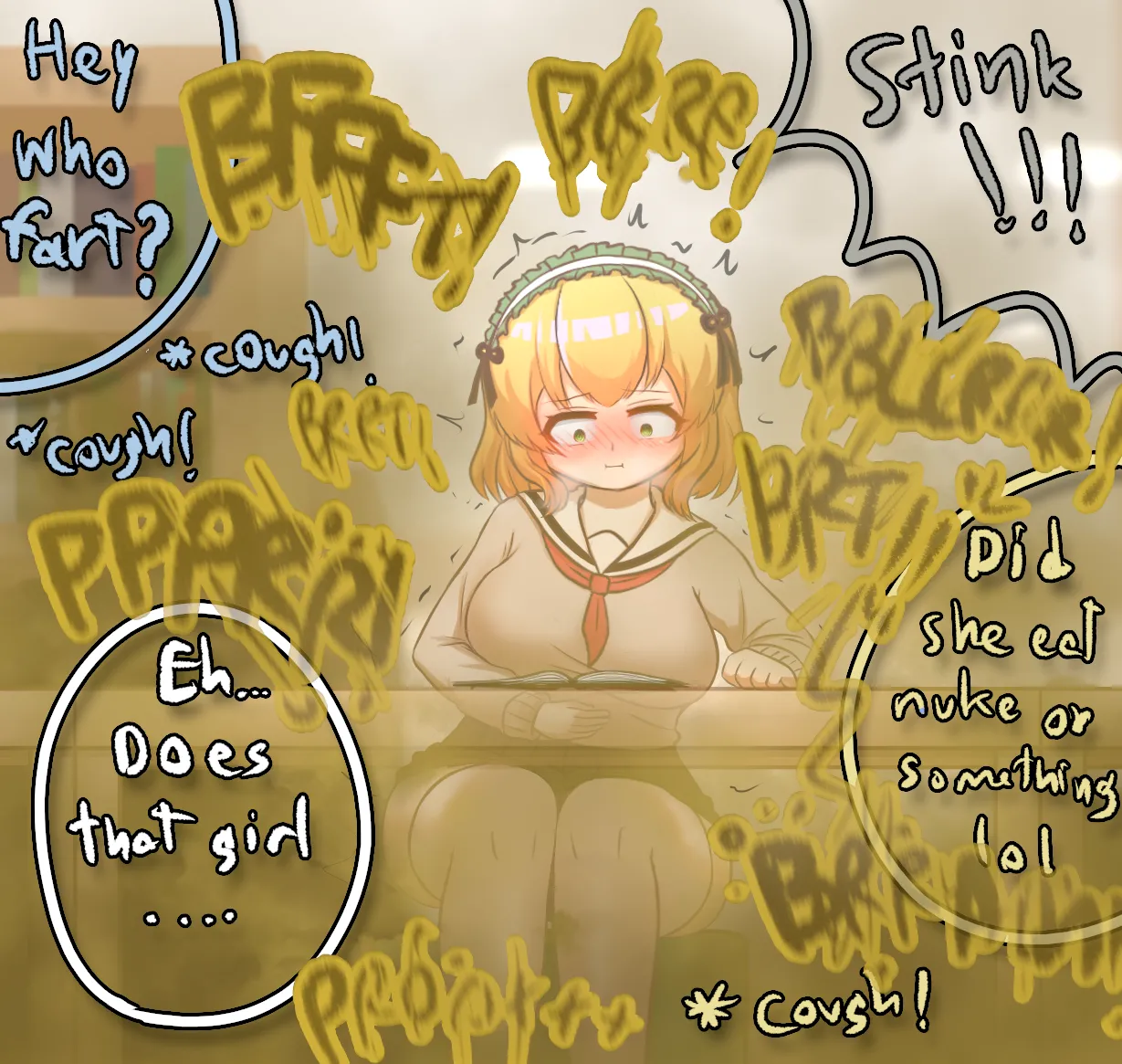 Library Silent goes wrong page 10 - full color smell hentai manga - read online free