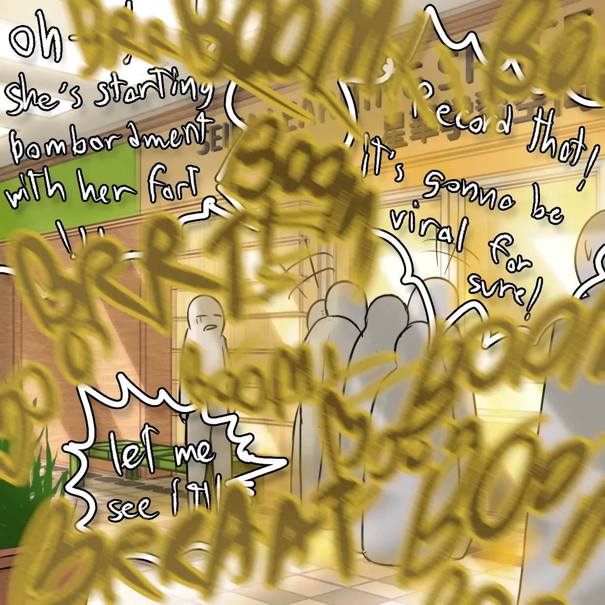 Library Silent goes wrong page 18 - farting full color hentai manga - read online free