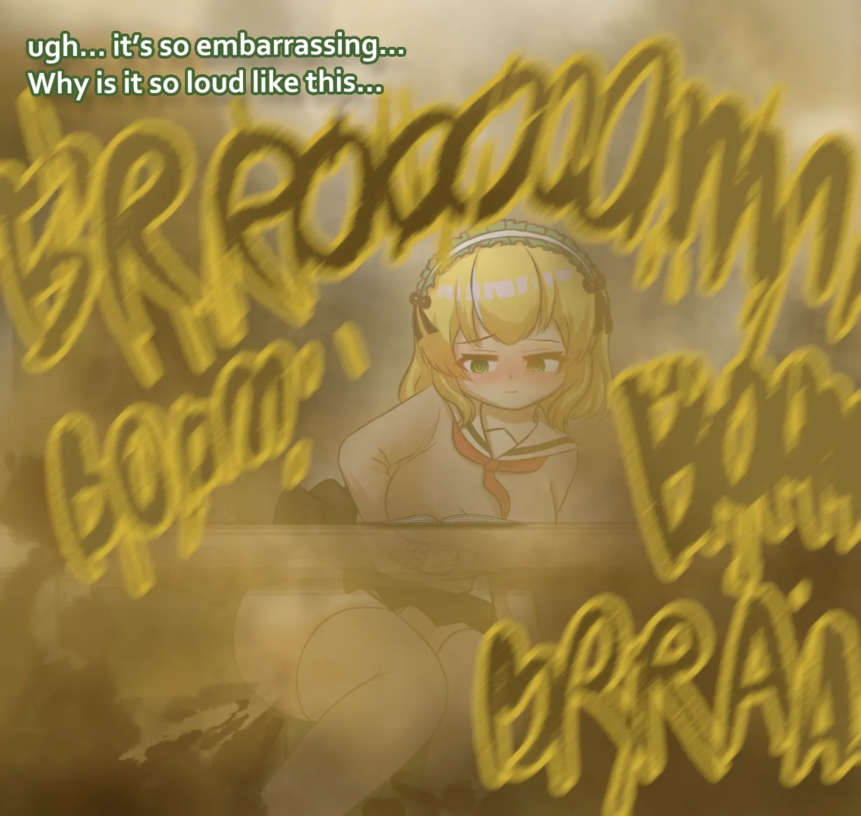 Library Silent goes wrong page 19 - farting full color hentai manga - read online free