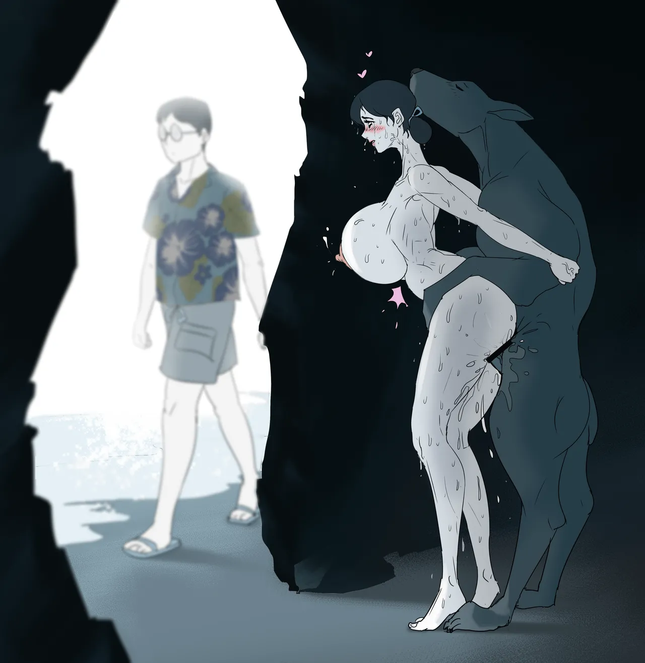 ante90 page 28 - piercing bestiality hentai manga - read online free